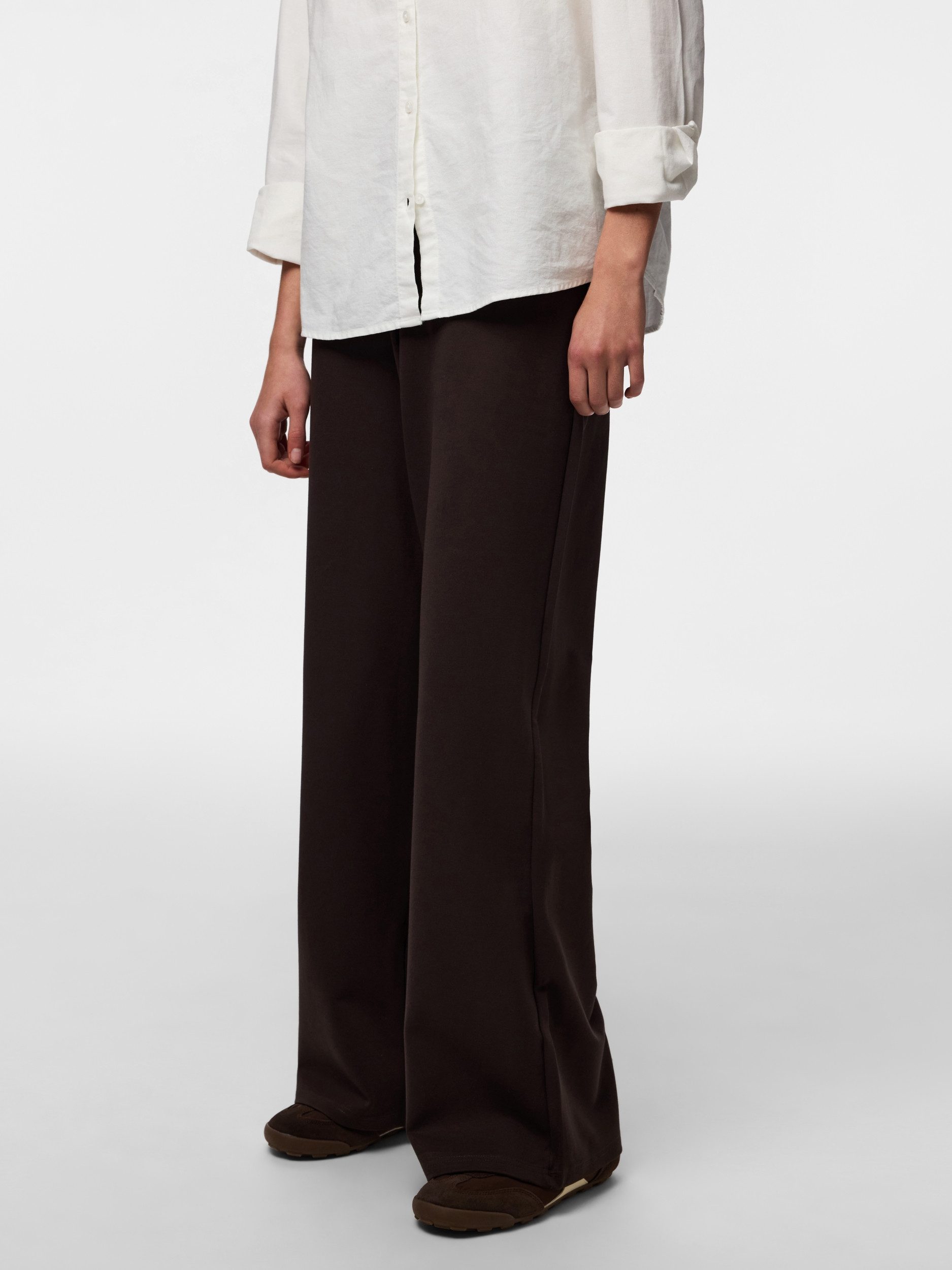 pieces Stoffhose PCGUNHILD HW WIDE PANTS JRS
