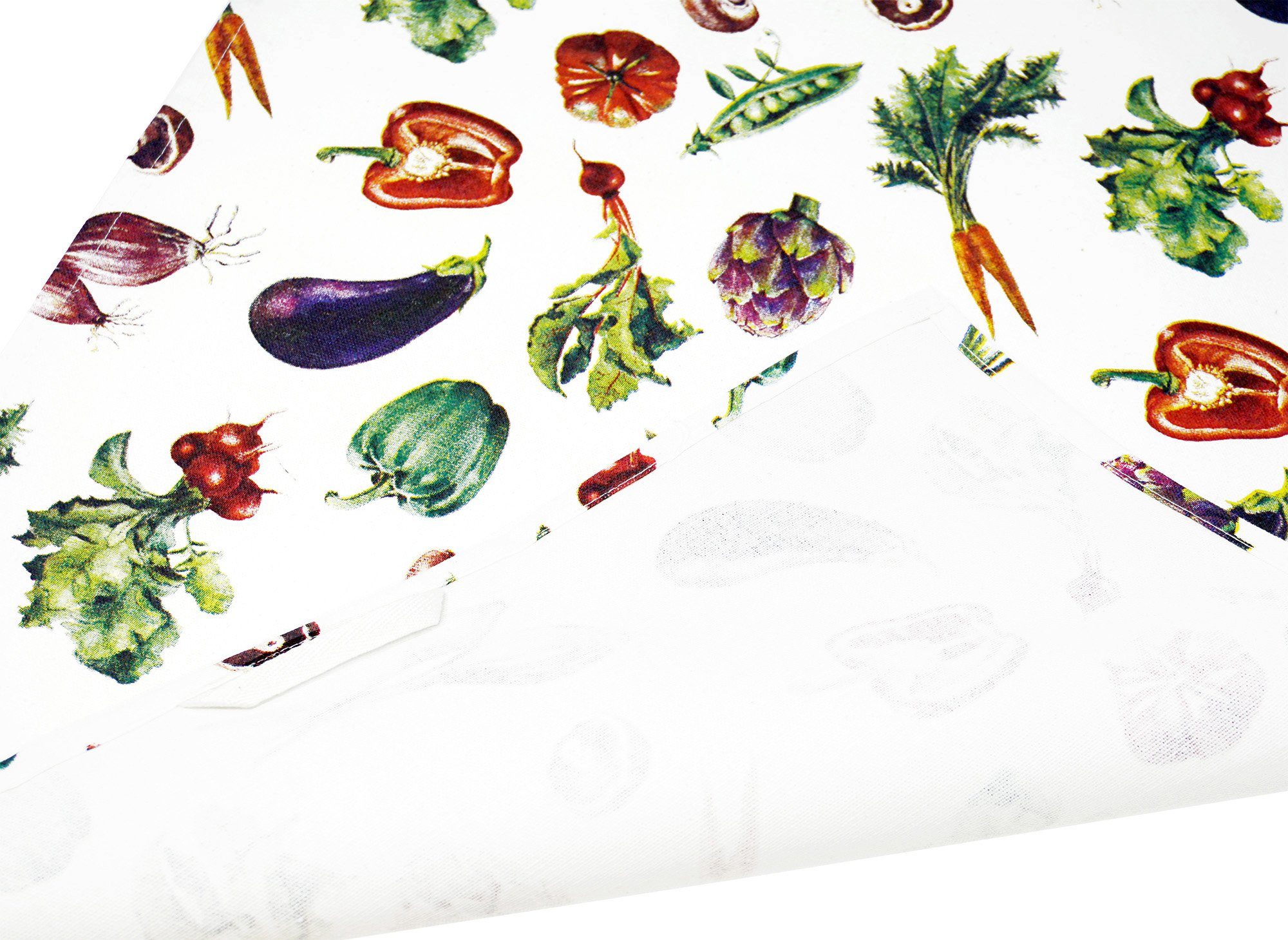 Lashuma Geschirrtuch Gemüse, cm), Küchentücher Trockentücher (Set, robust, 48x68 Geschirrhandtücher Baumwolle 2 2-tlg