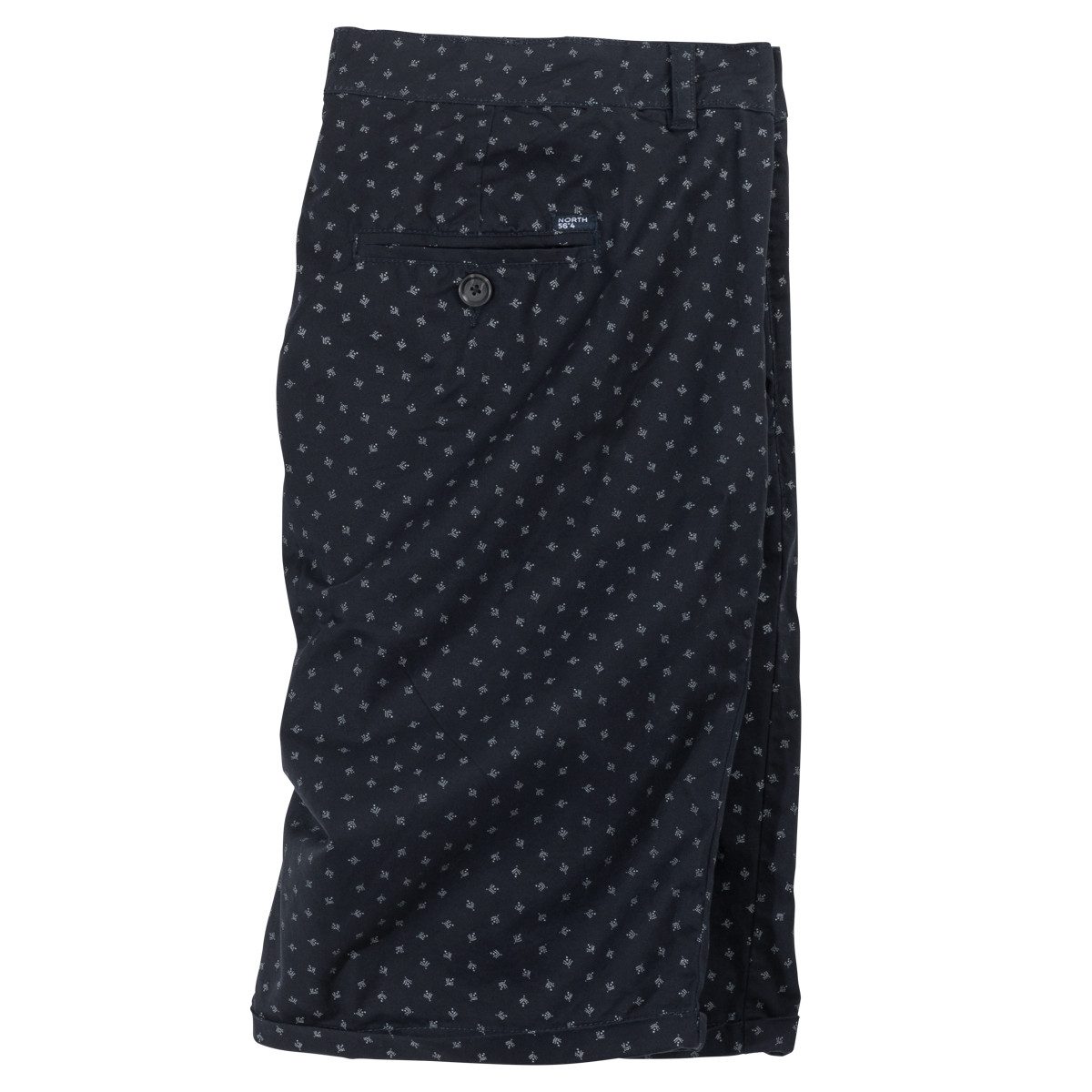north 56 4 Chinoshorts North 56°4 Allsize XXL Chino-Shorts navy Alloverprint