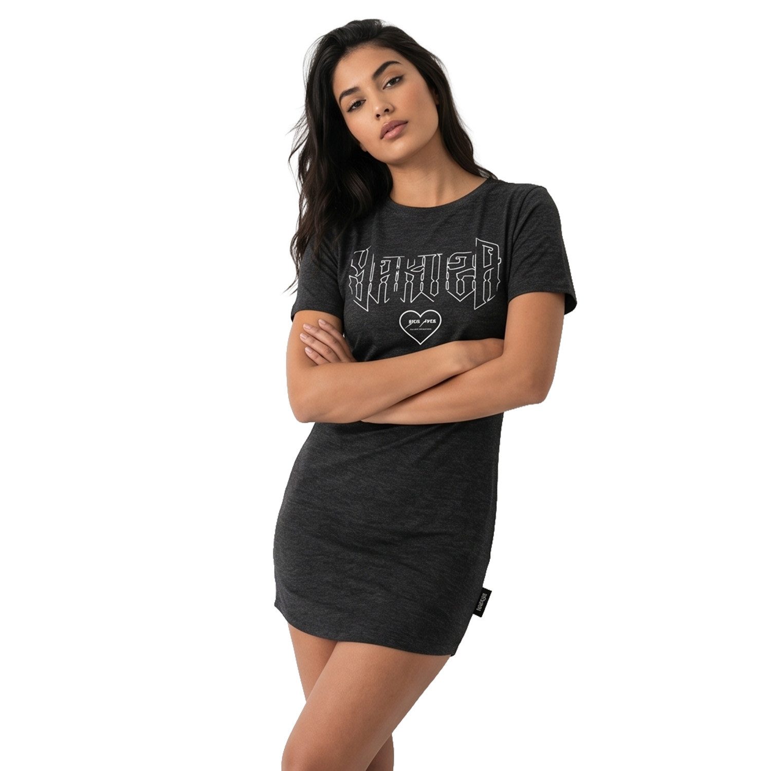 YAKUZA Shirtkleid Winged