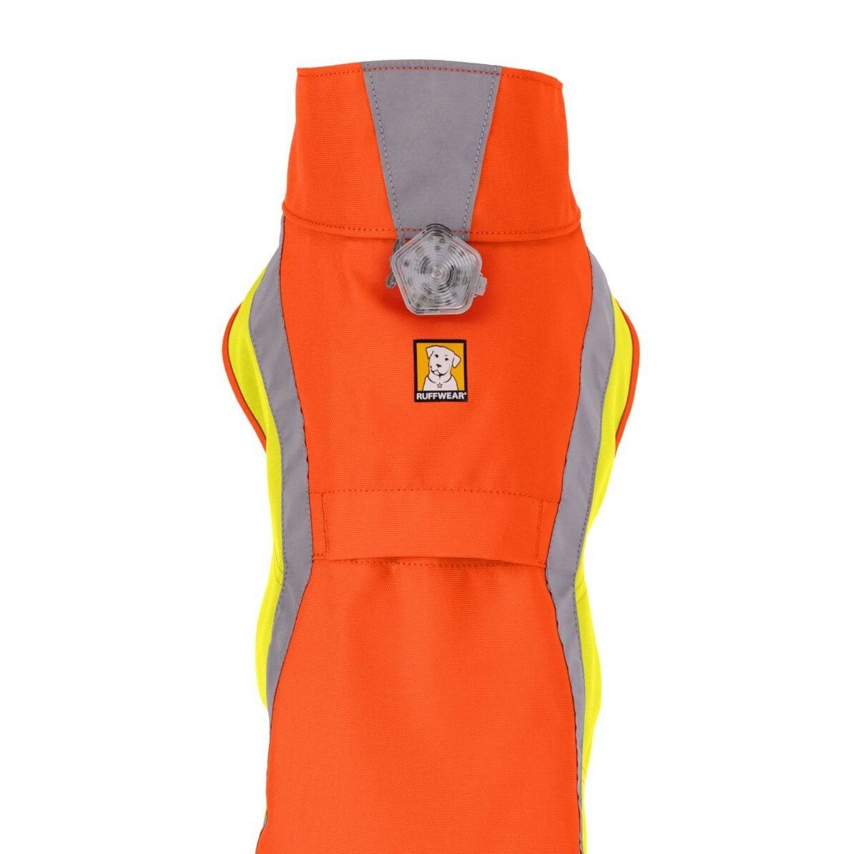 Ruffwear Hundewarnweste Sicherheitsweste Lumenglow Hi-Viz Jacket Blaze Orange