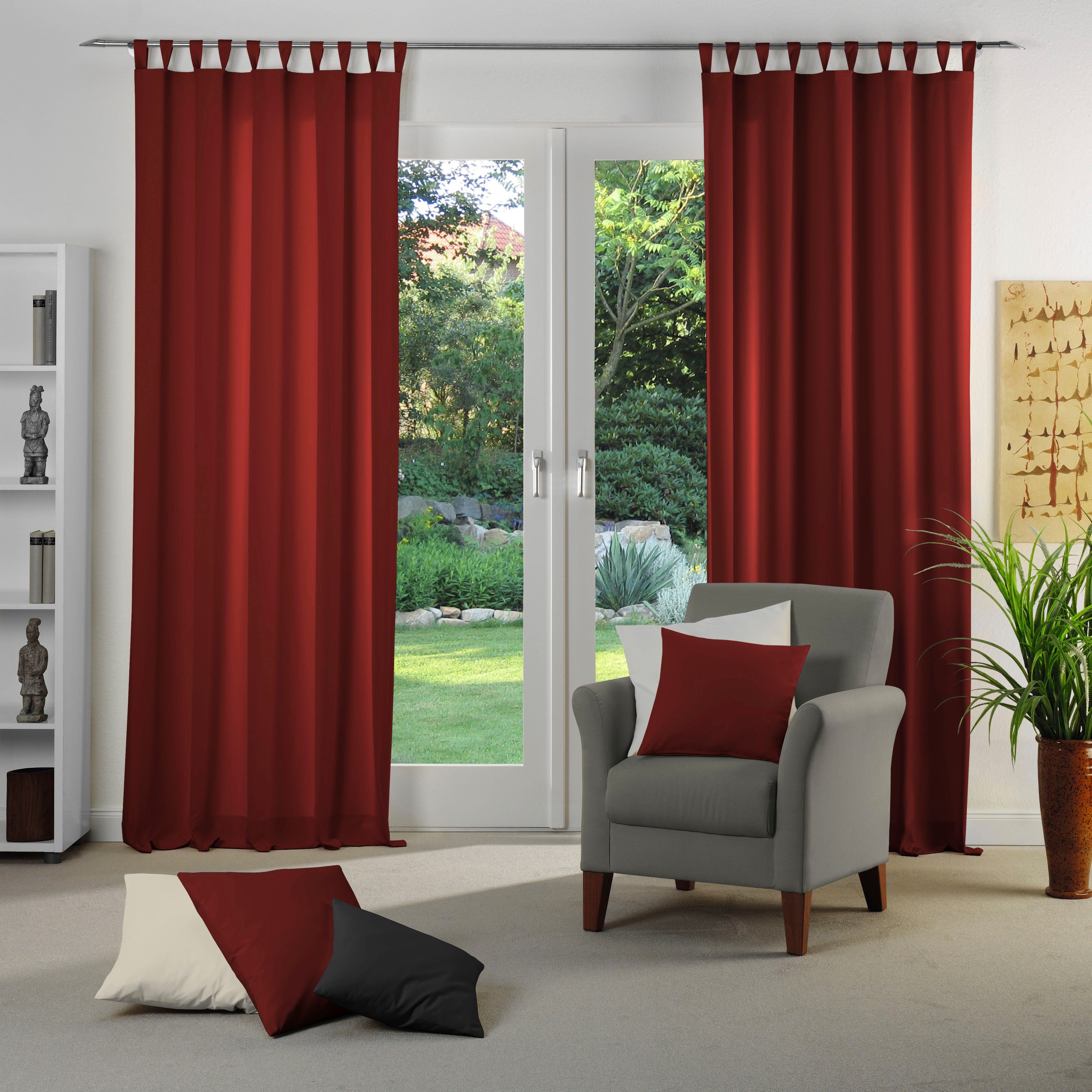 Wirth Vorhang Dim out, Schlaufen (1 günstig online kaufen