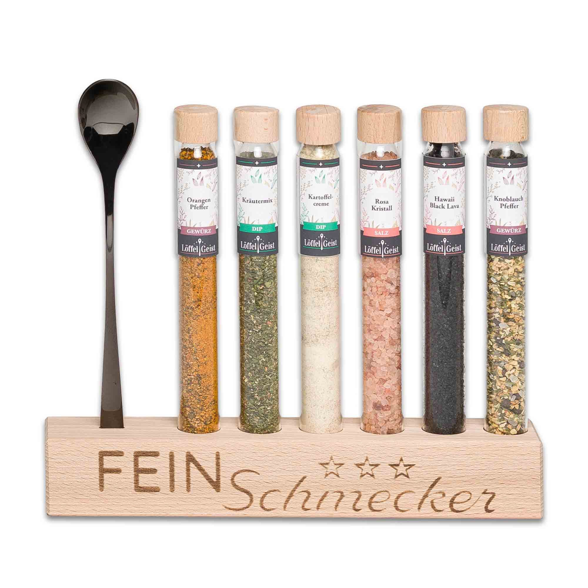 Löffelgeist Lebensmittel-Geschenkset Feinschmecker
