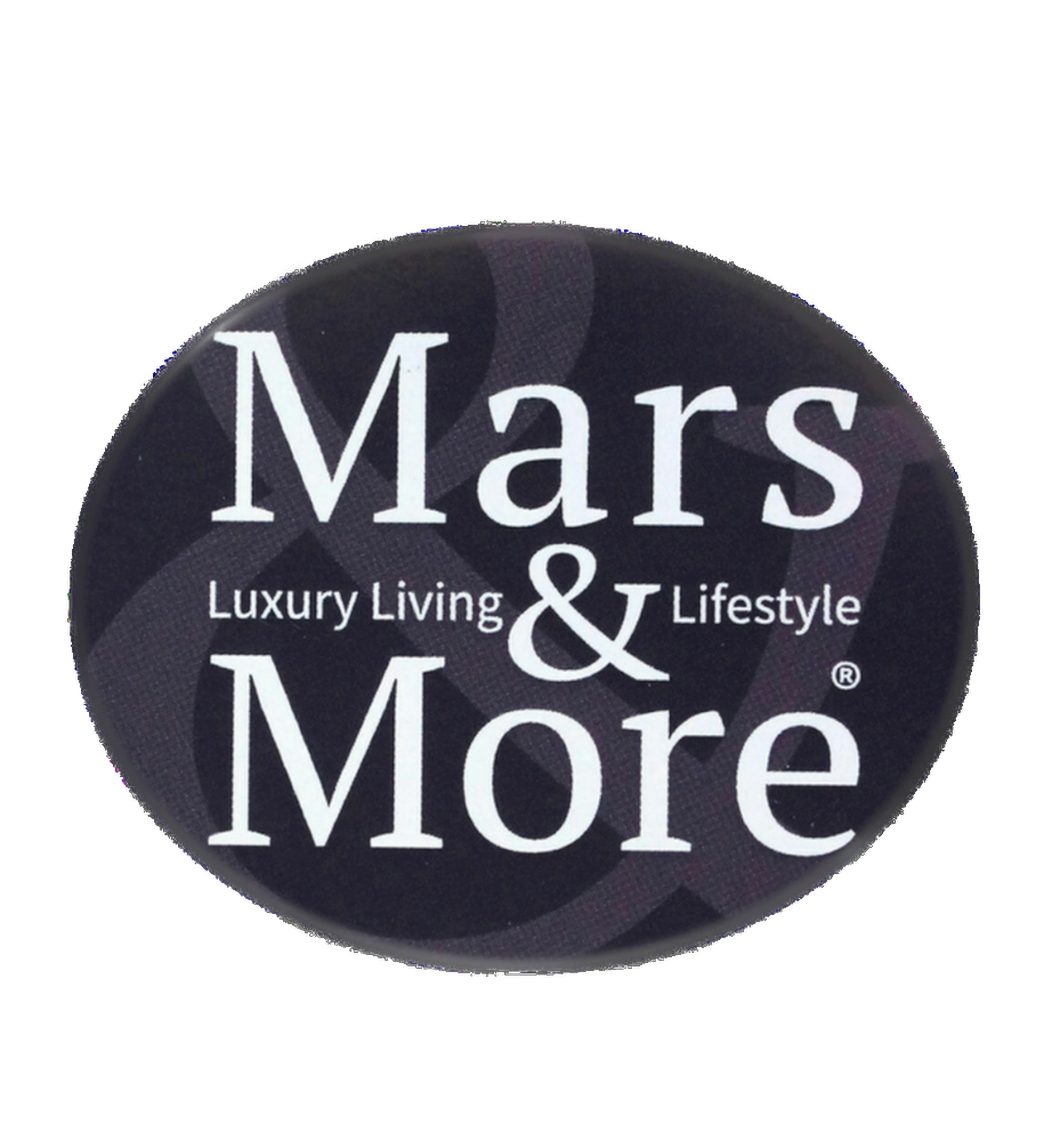 Dekokissen Ziege Mars Dekokissen Mars&More Samt mit Reißverschluss adrette More & 45x45x19cm,