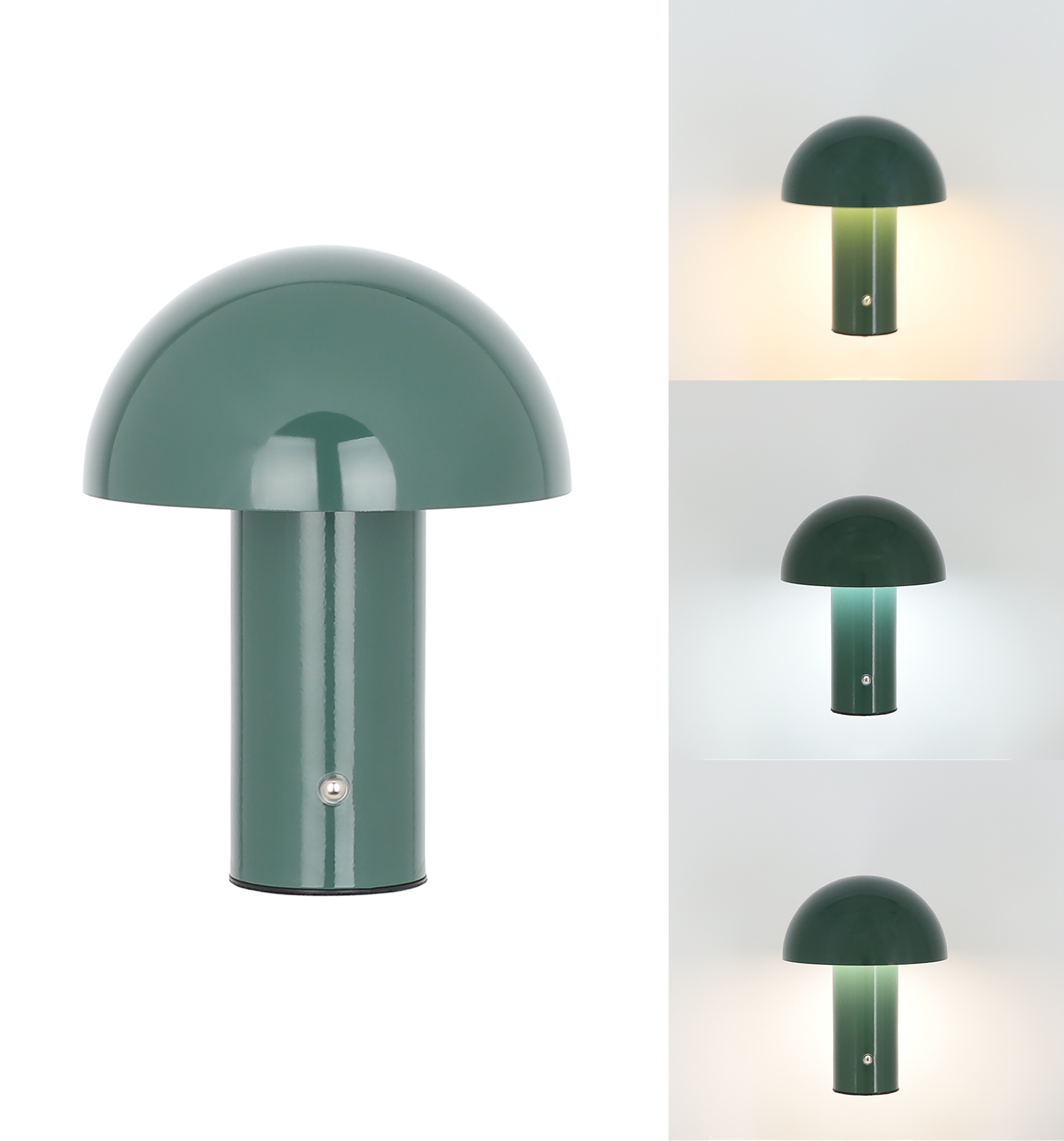 s.Oliver LED Tischleuchte Hillu, Dimmer, Dimmfunktion, Ein-/Ausschalter, USB-Anschluss mit Ladefunktion, USB-Ladefunktion, mehrere Helligkeitsstufen, LED fest integriert, warmweiß - kaltweiß, dimmbar, Typ-C-Ladekabel, CCT, Akku, Tischlampe kabellos, Akkulampe