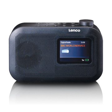 Lenco PDR-026BK - DAB+ Taschenradio Digitalradio (DAB) (Digitalradio (DAB)