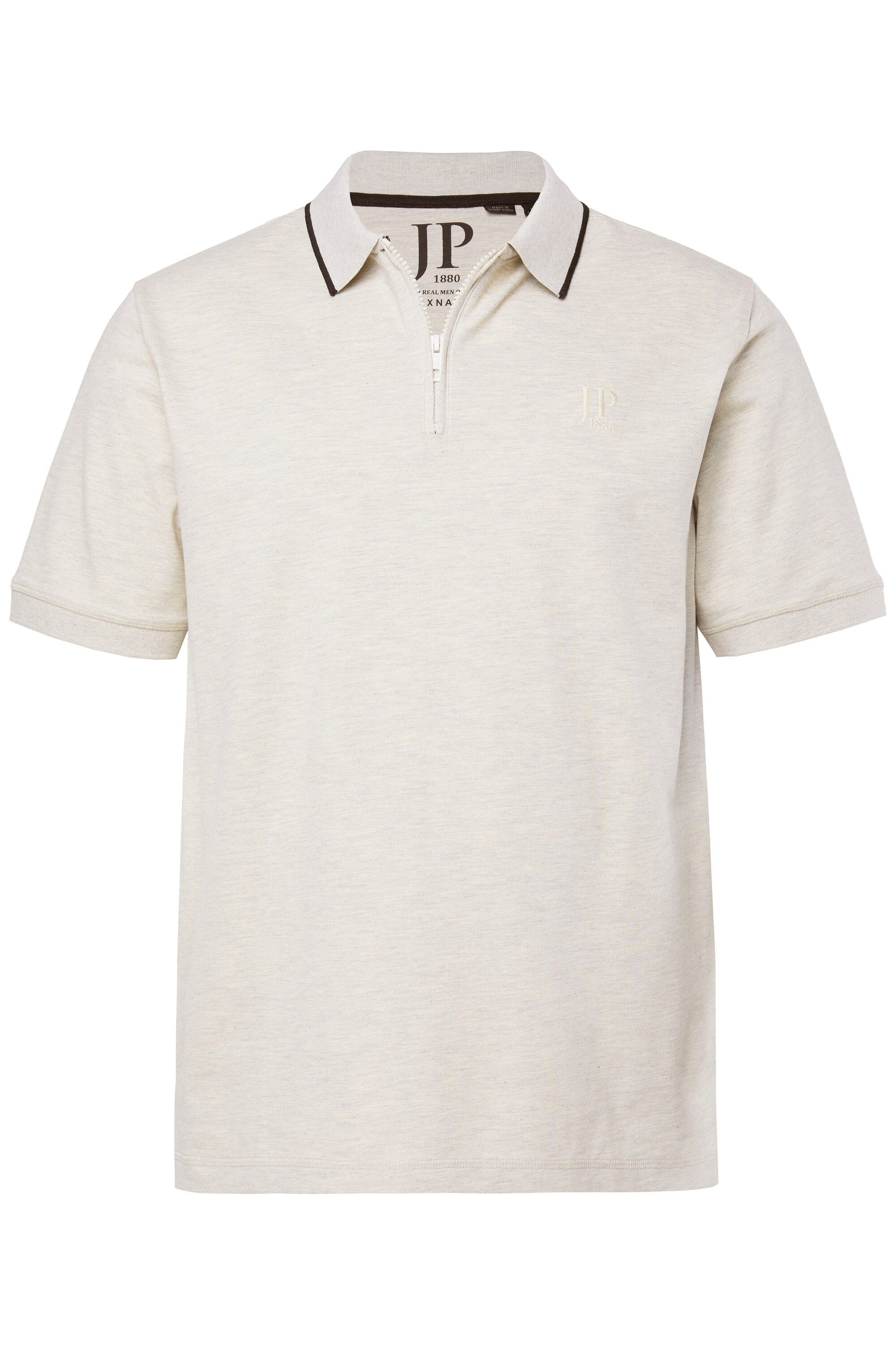 Poloshirt Polo-Shirt FLEXNAMIC® Halbarm Zipper Piqué