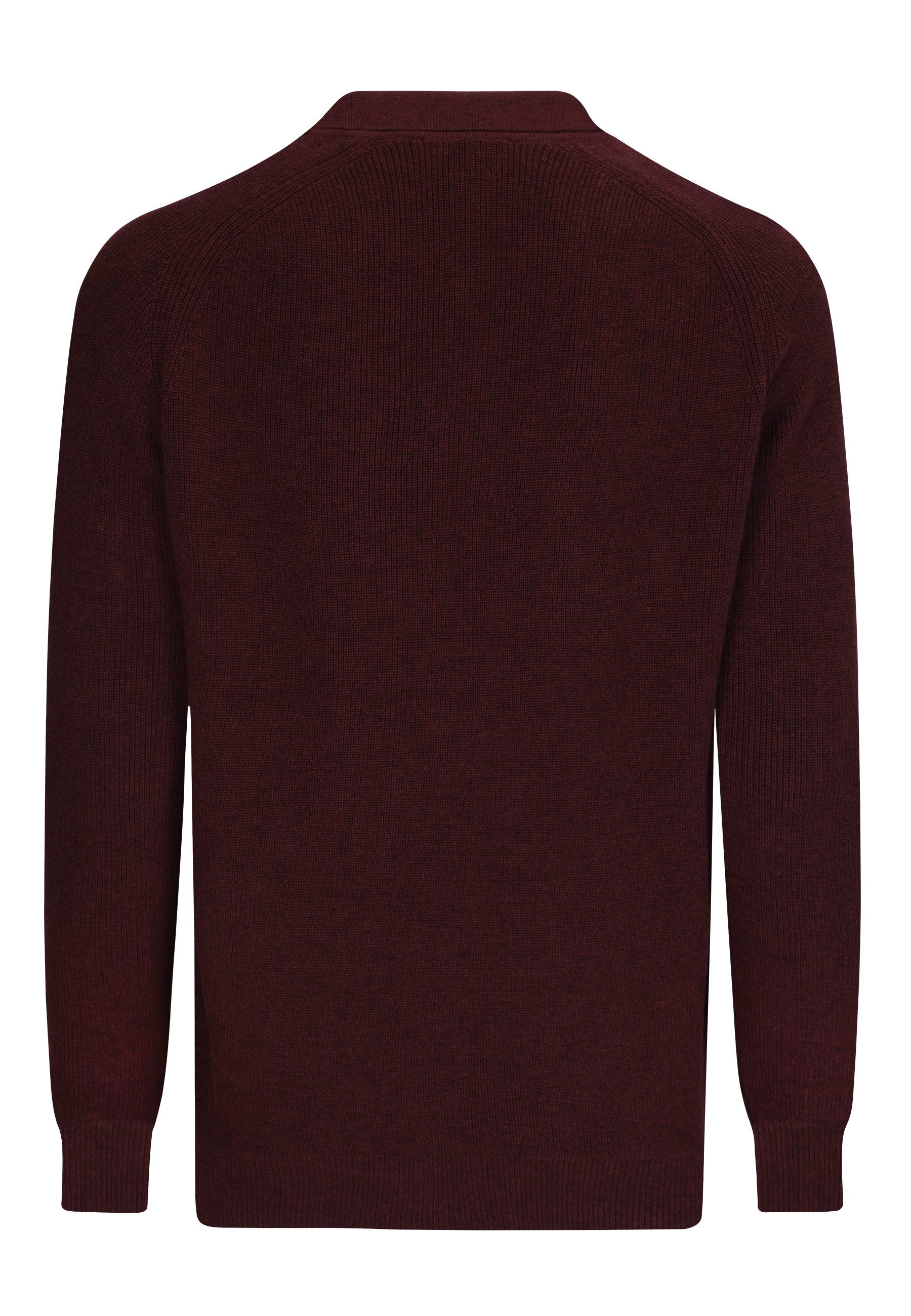 Felix Hardy Strickjacke Strickjacke mit durchgehendem Reißverschluss