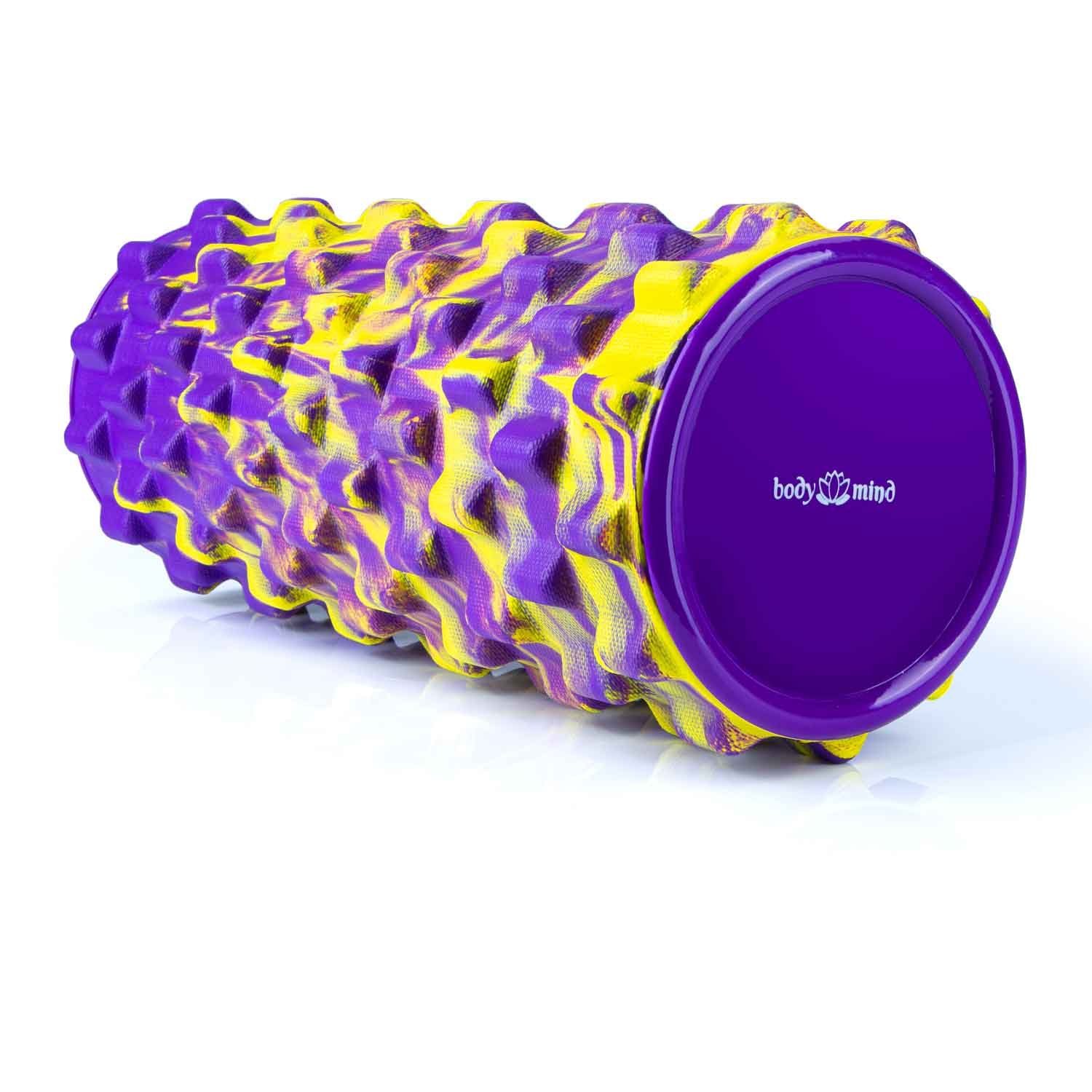 Body & Mind Massagerolle Faszienrolle Fitnessrolle Gymnastikrolle (Sportrolle, Therapierolle), Faszien-Training
