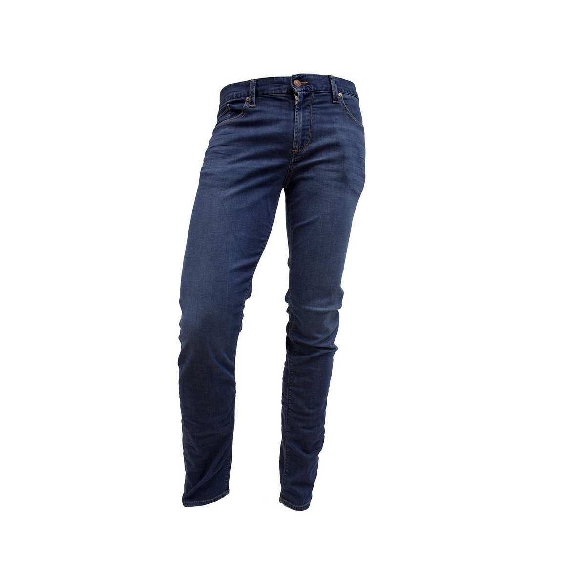 (1-tlg) blau Alberto 5-Pocket-Jeans