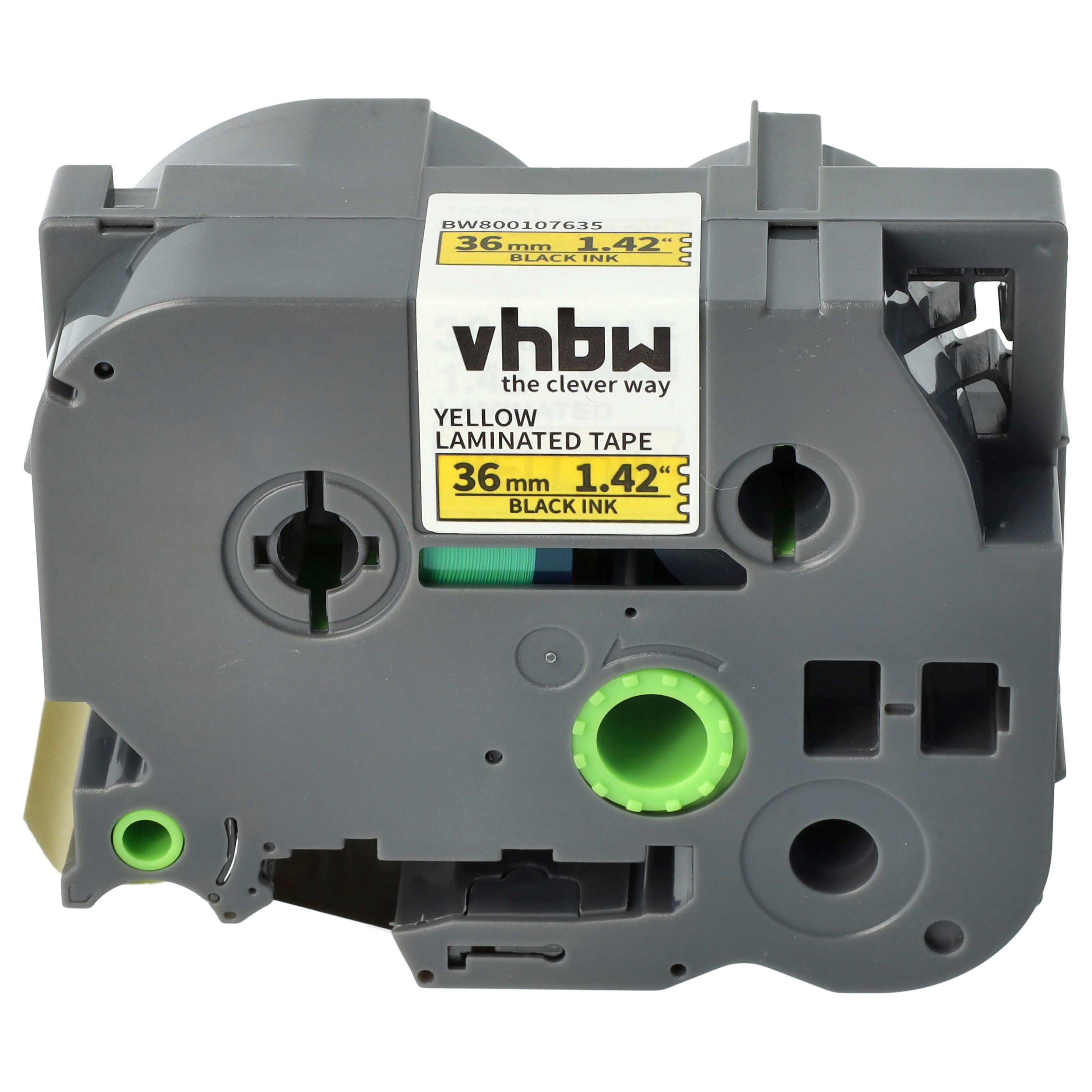 Beschriftungsband Ersatz für Brother TZE-661L, TZ-661 für