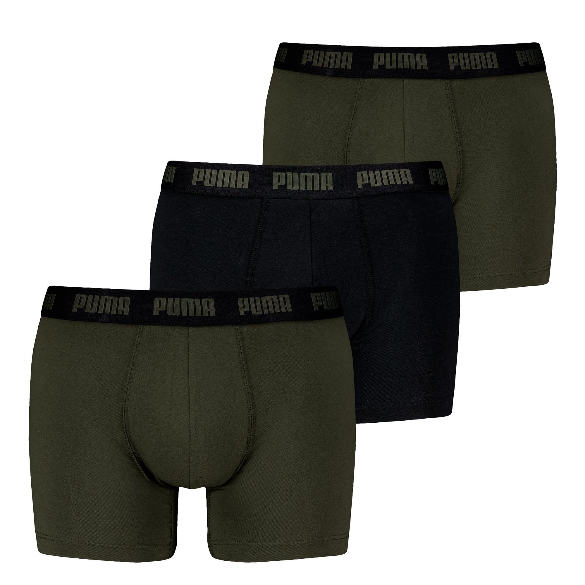 PUMA Boxer Herren Boxershort 3er Pack Baumwolle (Packung, 3er Pack) günstig online kaufen