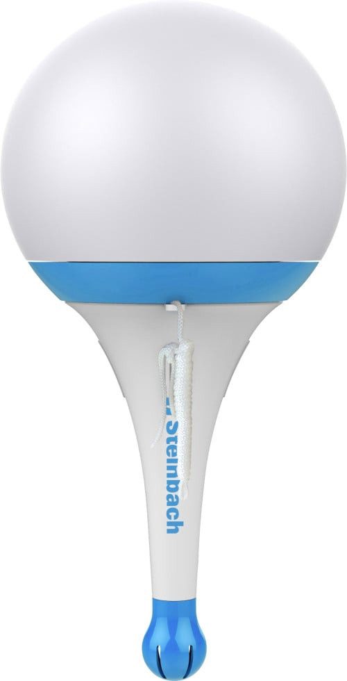 Steinbach Schwimmthermometer Steinbach Solarleuchte mit Funkthermometer blau