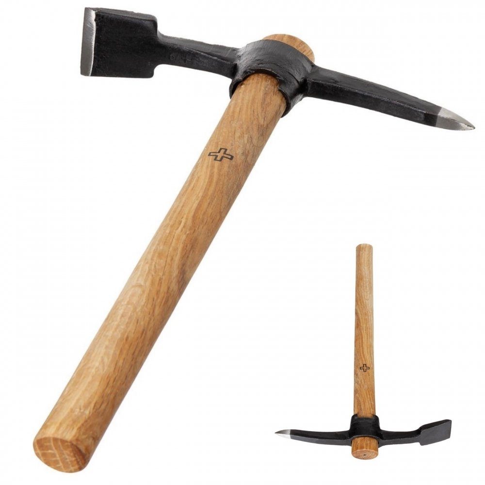 Doppelhacke Schweiz. Pionierpickel, mit Holzstiel