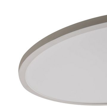 Arcchio LED Panel Brenda, dimmbar, LED-Leuchtmittel fest verbaut, Farbwechsel warmweiß / tageslicht, Modern, Aluminium, Kunststoff, weiß, inkl. Leuchtmittel,dimmbar,inkl.