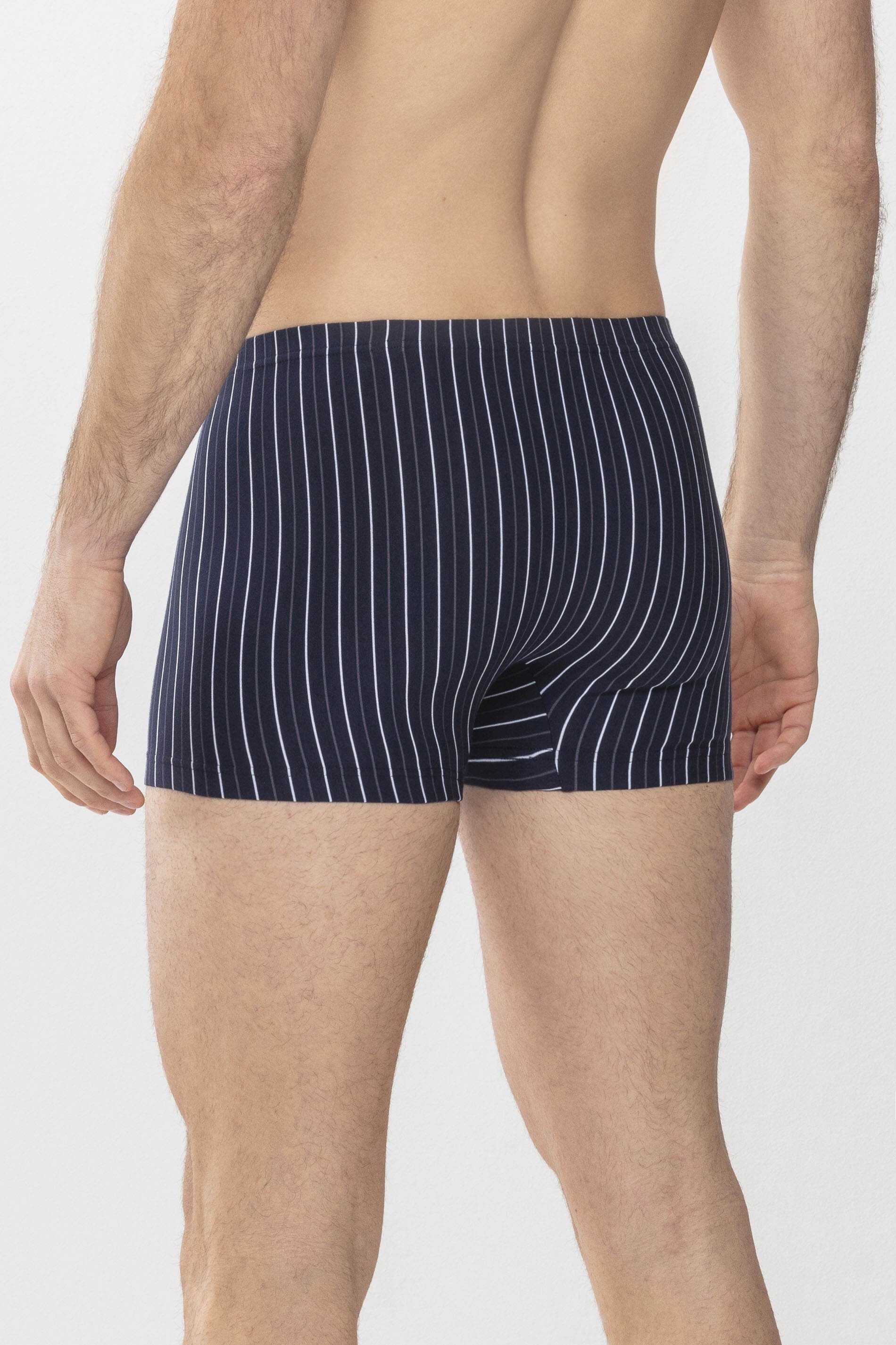 Mey Trunk Mey Herren Shorty Gestreift Shorties (1-St., 1) Moderne Trunks, Gemustert, Atmungsaktiv, Baumwoll-Mix