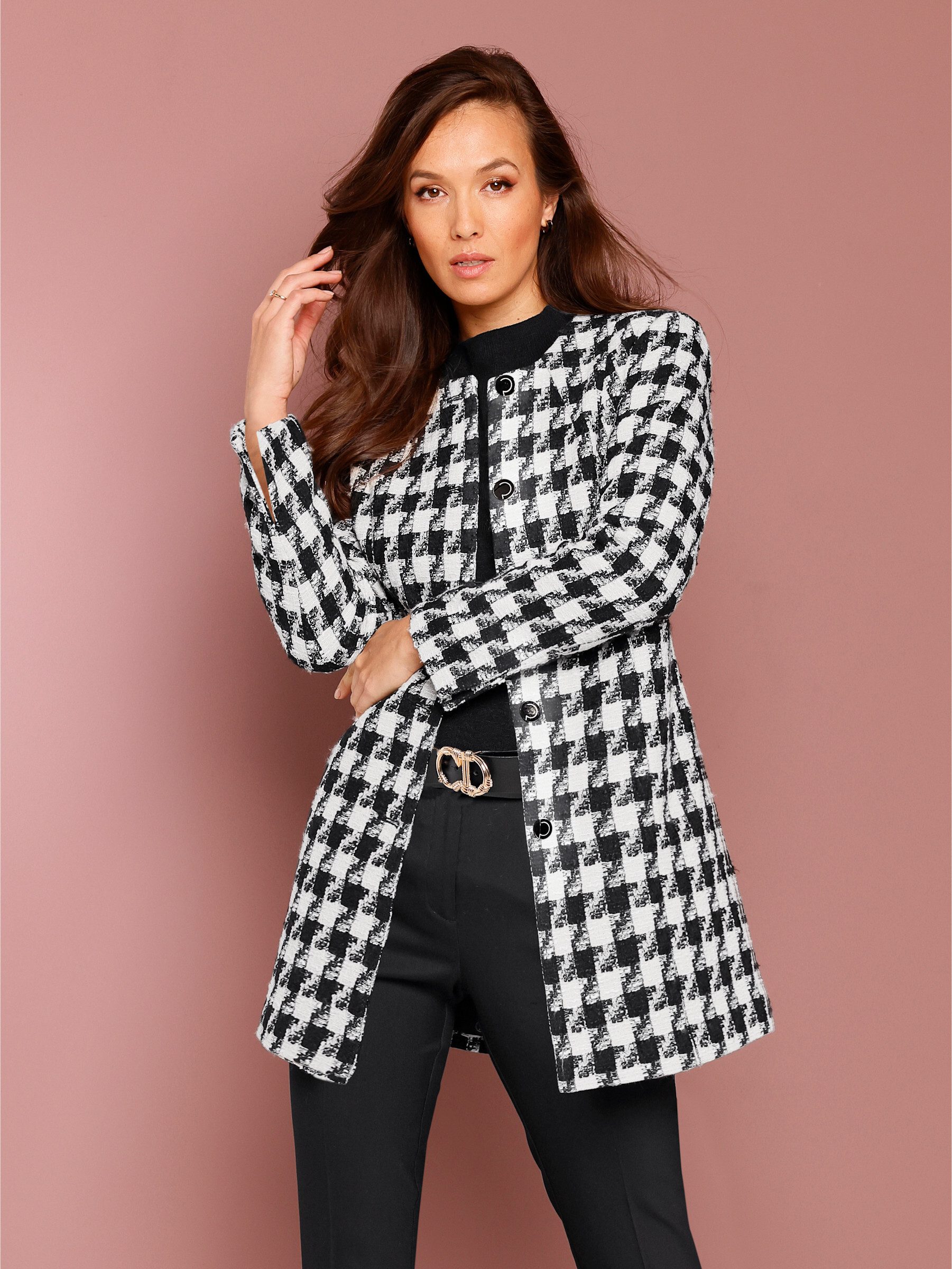 creation L Blusenblazer Woll-Mix-Blazer Langarm – Bild 4 von 5
