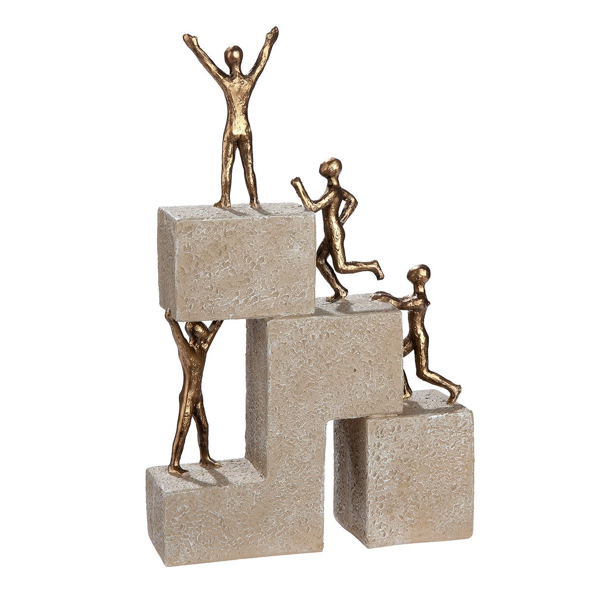 MF Dekofigur Erfolgsleiter Ascenso moderne Motivfigur Erfolg und Motivation (1 St) – Bild 2 von 5