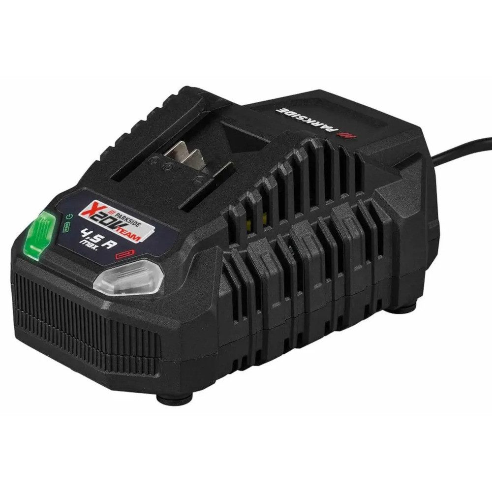 Parkside PLG 20 Schnelllade-Gerät (Automatische Ladeabschaltung, LED-Anzeige, Wandmontage)