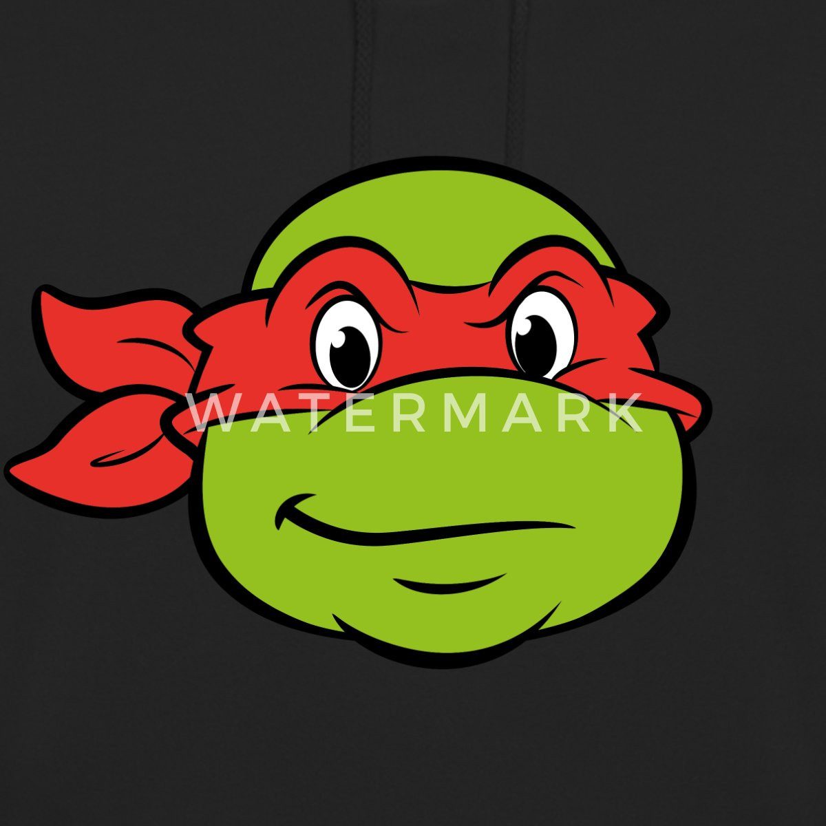 Spreadshirt Hoodie Teenage Mutant Ninja Turtles Raphael Kostüm Karneval Unisex Hoodie (1-tlg)