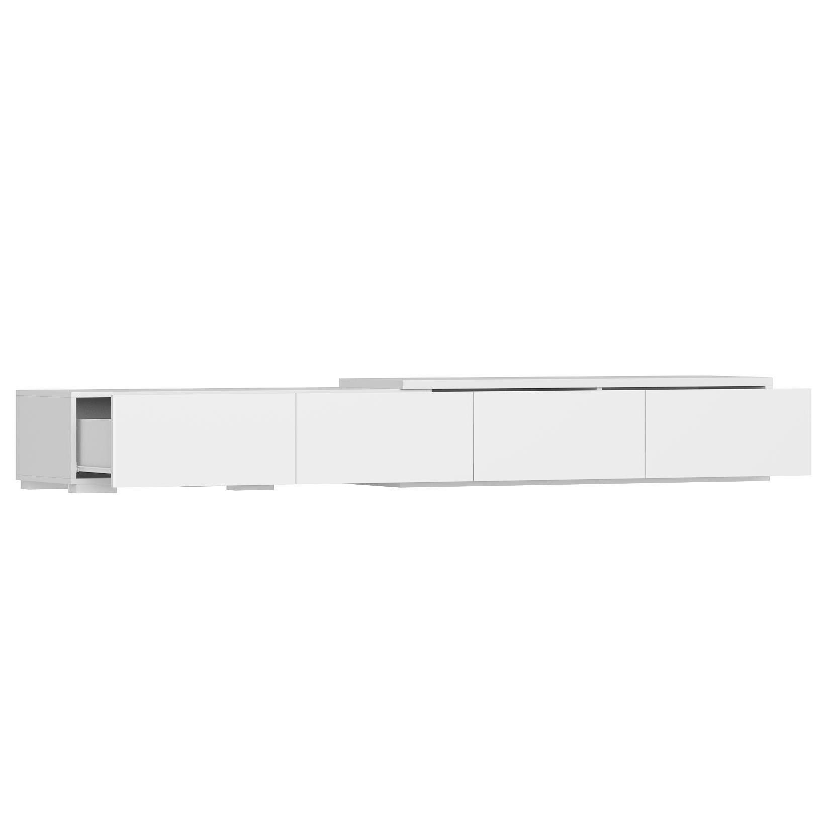 FUFU&GAGA Lowboard 220*40*31cm, MDF, Weiß günstig online kaufen