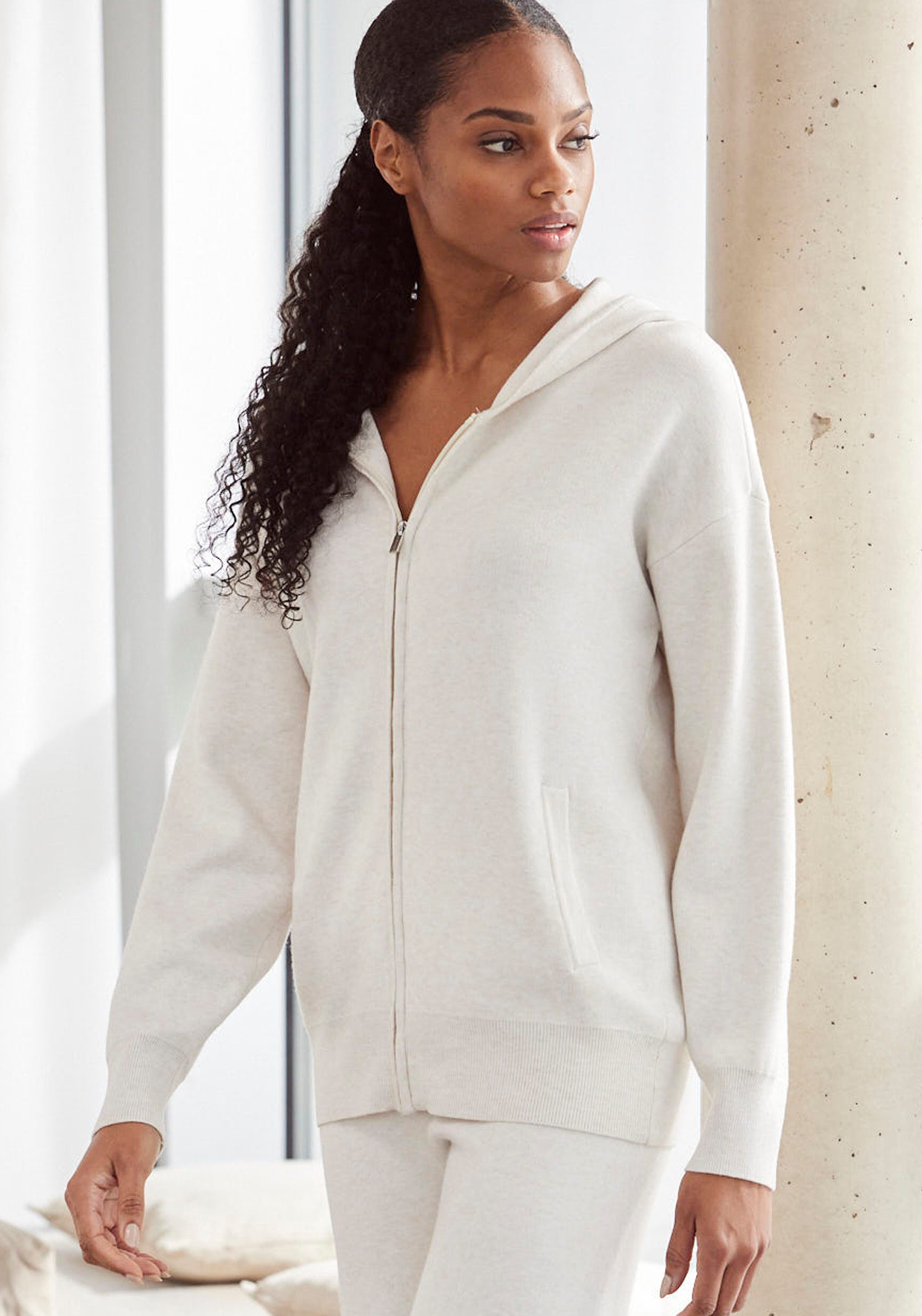 Elbsand Strickjacke aus hochwertigem Strick, Loungewear