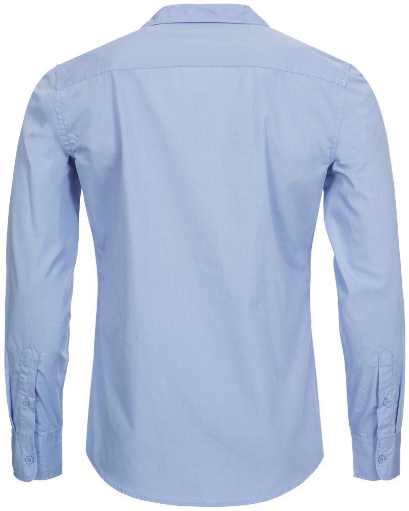 Früchtl Langarmhemd aufwändig bestickt Slim-Fit günstig online kaufen