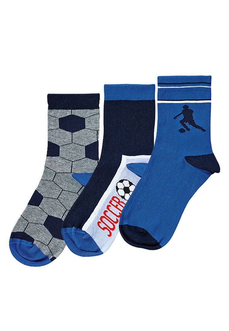 Socken Fußball Socken Jungen 3er Pack Kindersocken