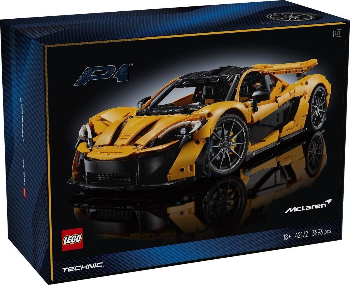 LEGO® Technic - McLaren P1 (42172) Spielbausteine, (3893 St) günstig online kaufen