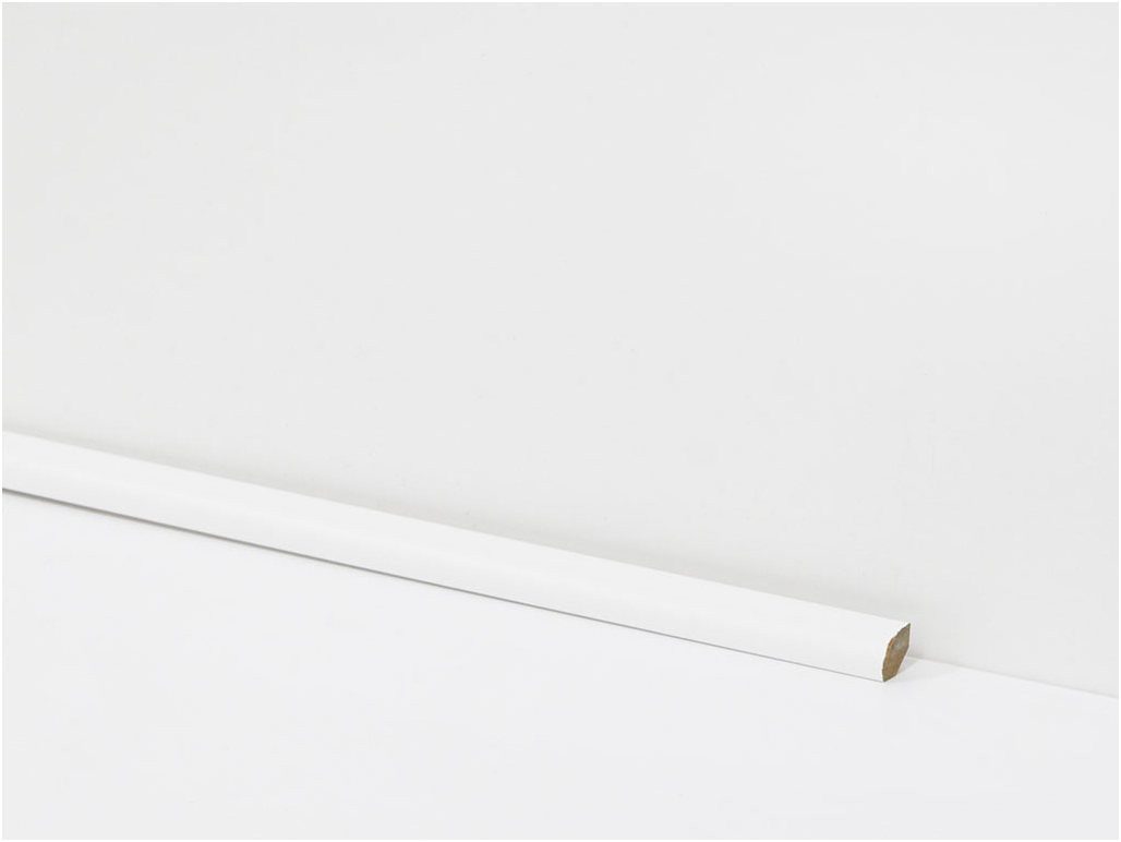 Equipped Sockelleiste Equipped Sockelleiste 0032 Viertelstab - weiss