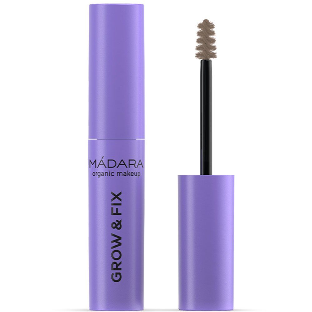 Madara Gesichtspflege Grow Fix Getöntes Augenbrauengel LIGHT BROWN, 4.25 ml