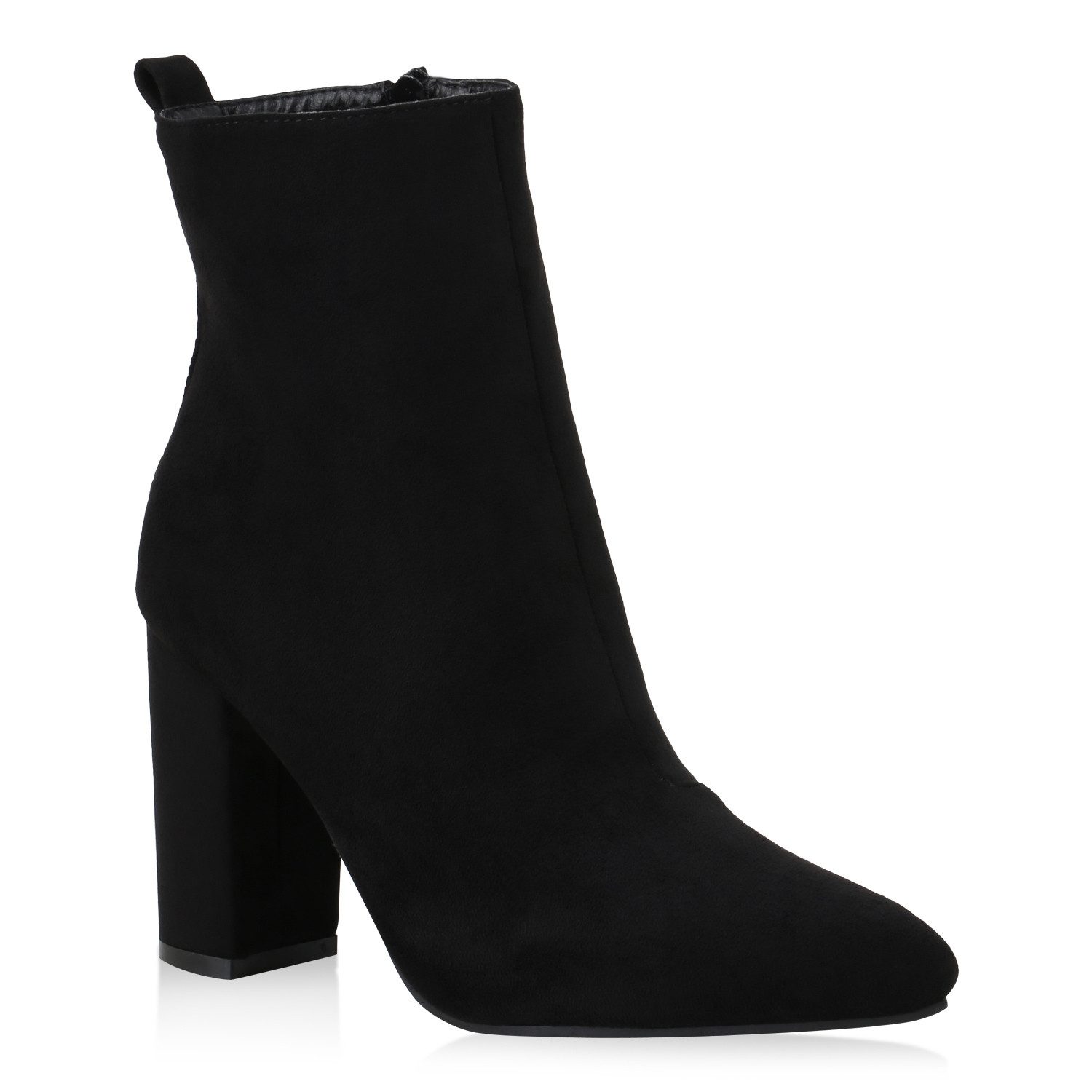 VAN HILL Klassische Damen Stiefeletten Leicht Gefütterte High Heel Boots 82 günstig online kaufen