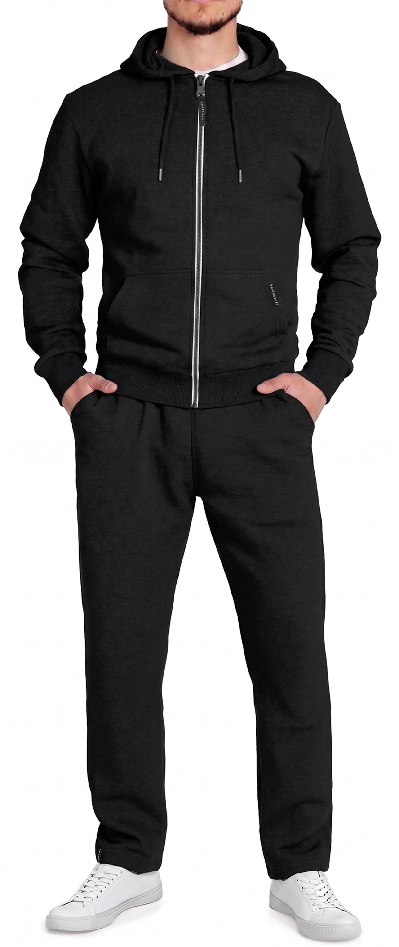 Basisstoff Trainingsanzug Goforest Herren Jogging Anzug für Männer Trainingsanzug Hausanzug