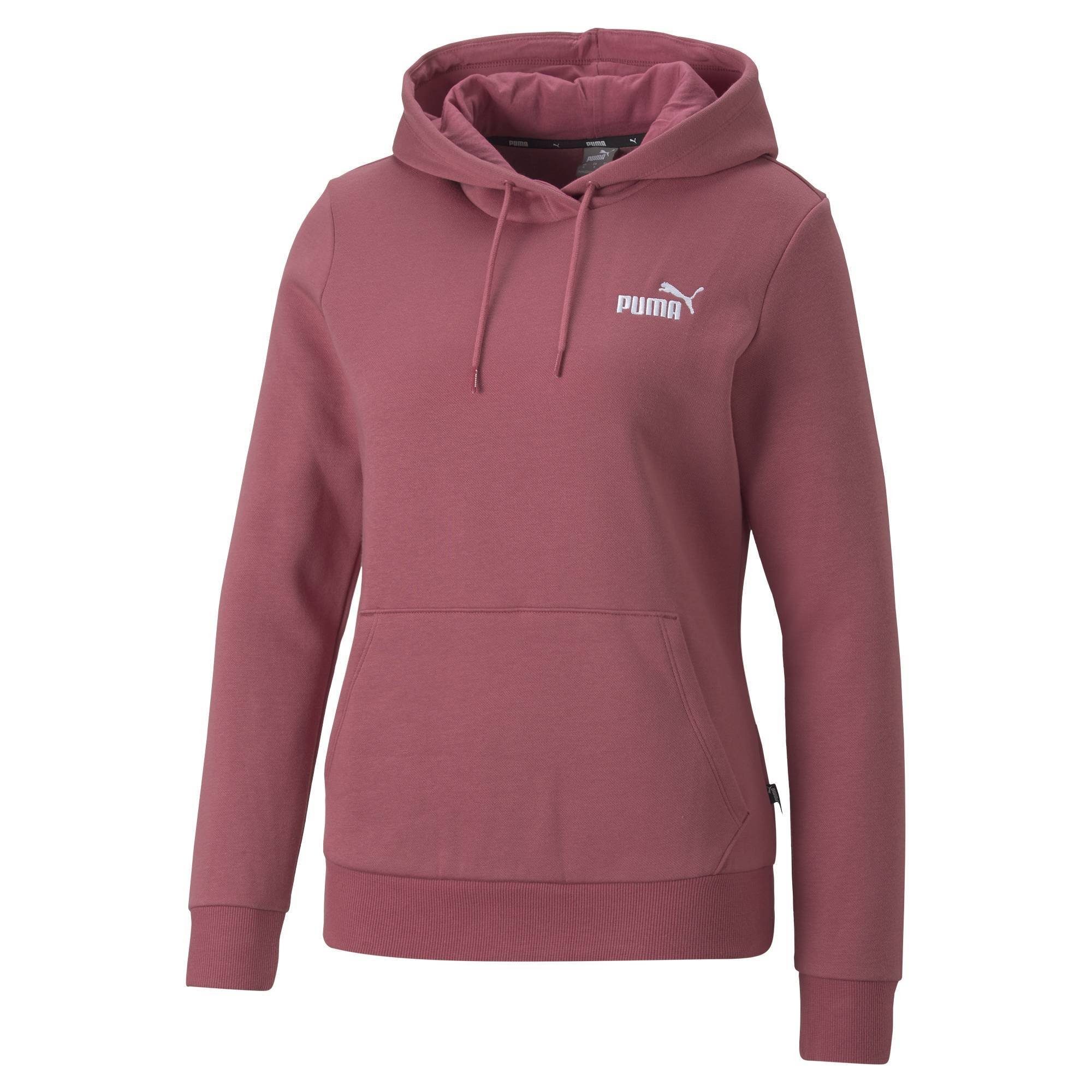 PUMA Sweater Damen Pullover - ESS Small Logo Hoodie, Rundhals