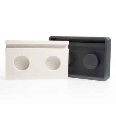Kreative Feder Silikonform 3D-Form zum Gießen von Teelichthaltern mit Einschiebe-Öffnung - SFH001, passend für Silikonformen SFE001 – SFE011 für Einschiebe-Dekorationen
