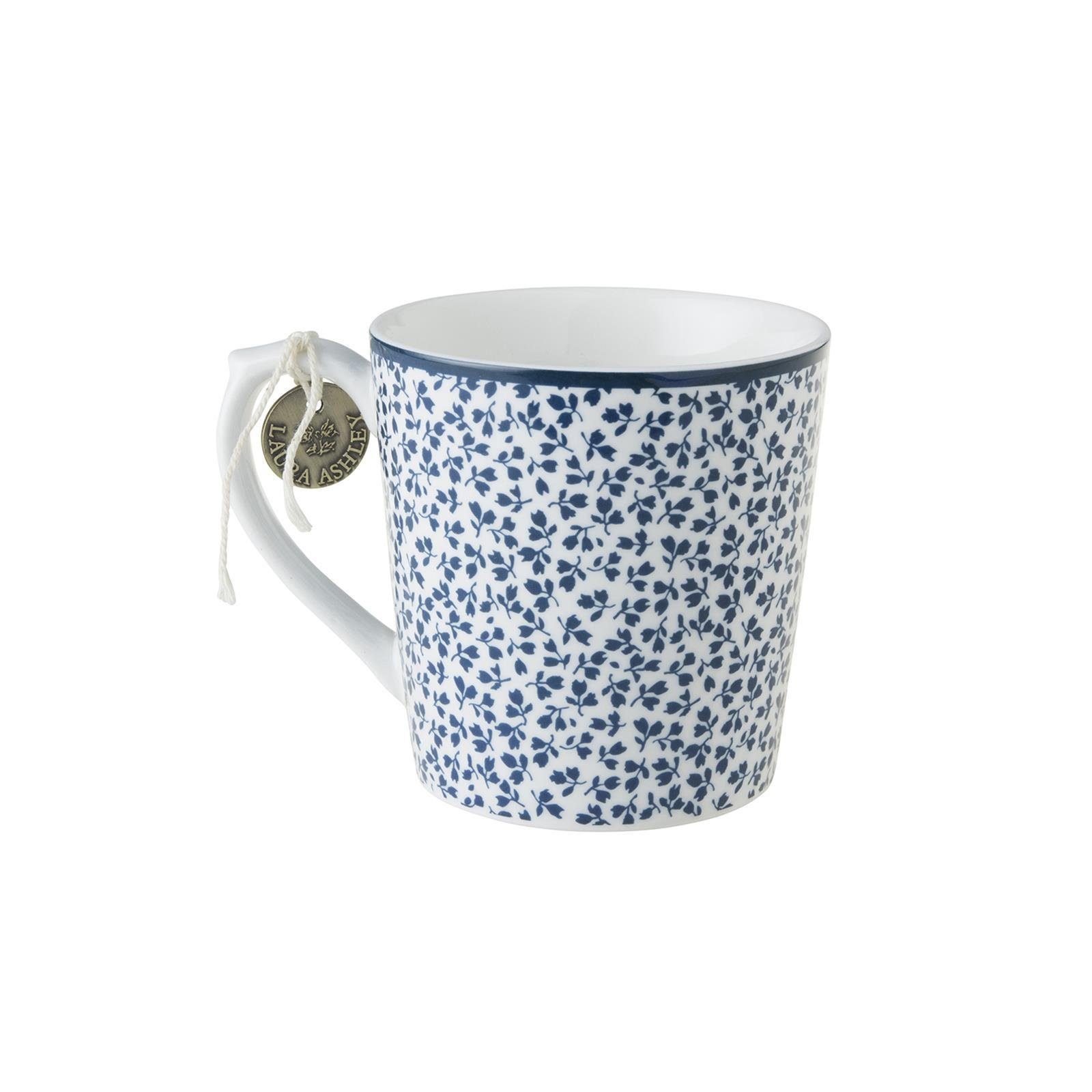 LAURA ASHLEY Tasse Henkelbecher Blueprint Floris (Groß)