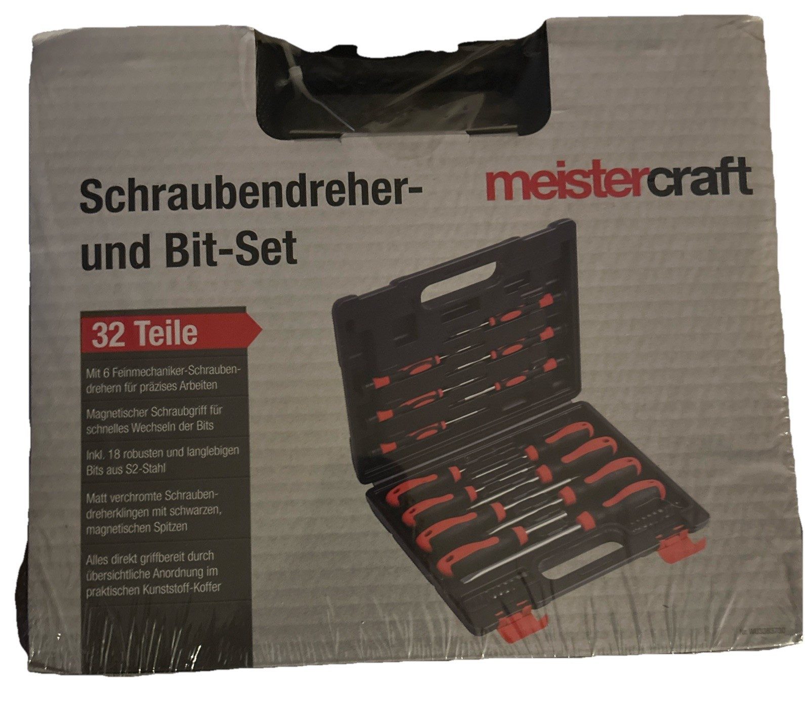 MEISTERCRAFT Отвертки Отвертки Set 32tlg. Bit Feinmechaniker Schraubenzieher, (32 St)