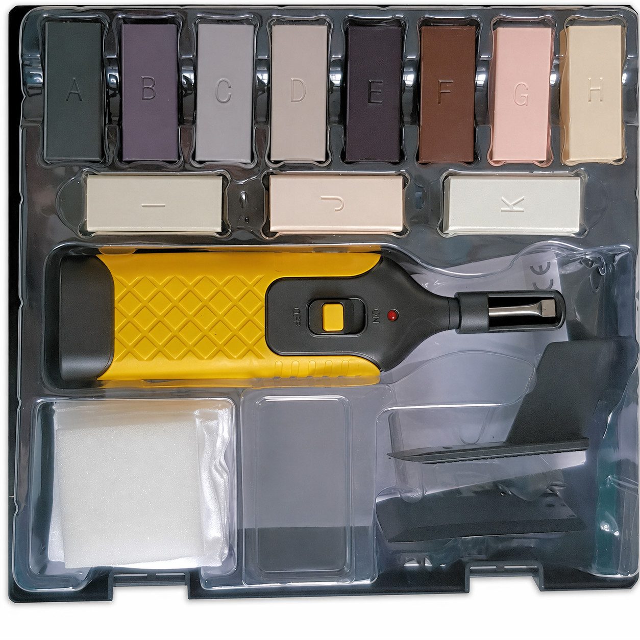 VABIONO Laminat-Reparaturset Kunststoff Reparatur Set – Perfekte Lösung für dauerhafte Reparaturen, 18-St., Reparaturkit Plastik Auto Do It Yourself Kunststoffreparaturen