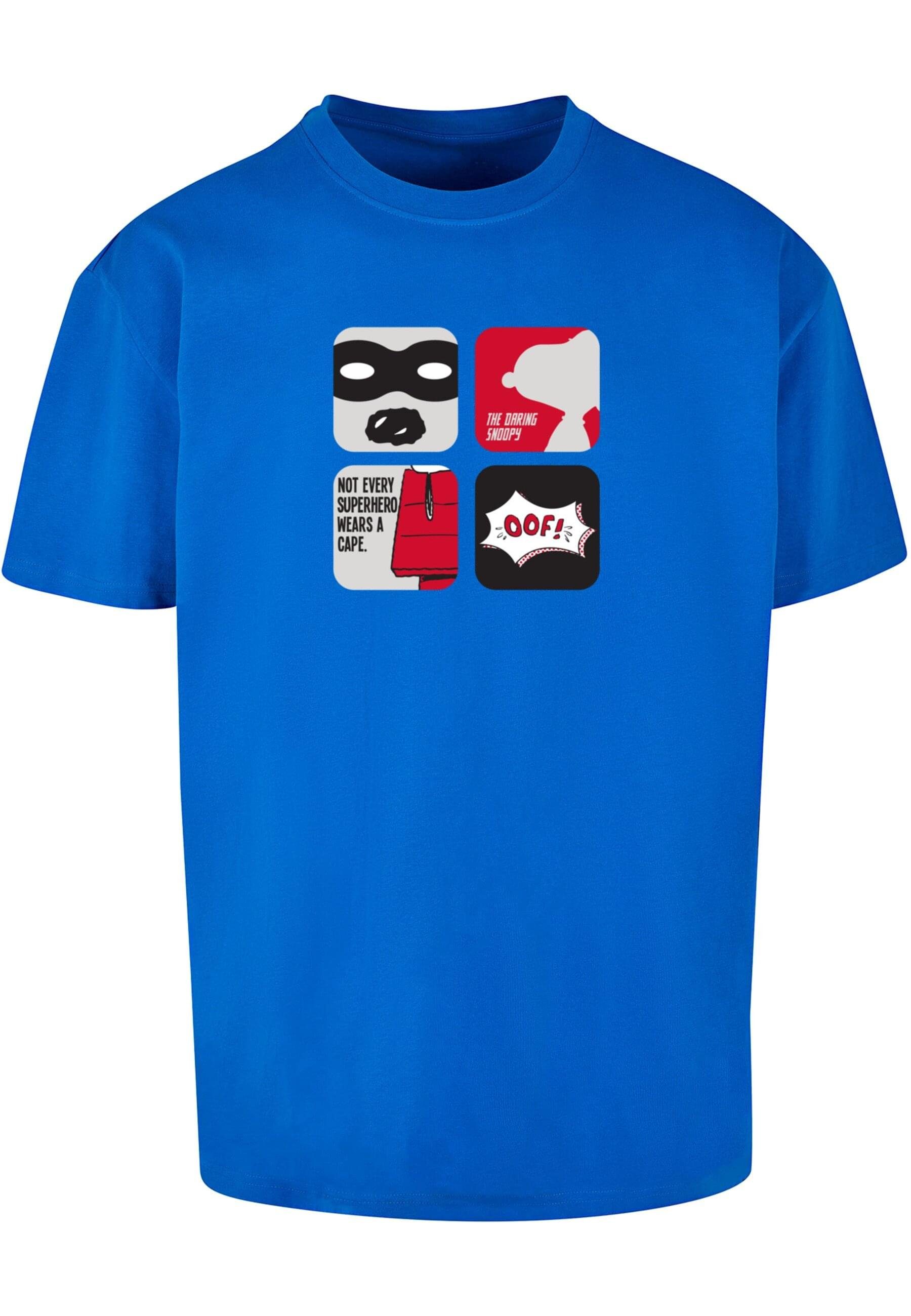 Merchcode T-Shirt Herren Ladies Peanuts - Superhero Heavy Oversize Tee (1-tlg)