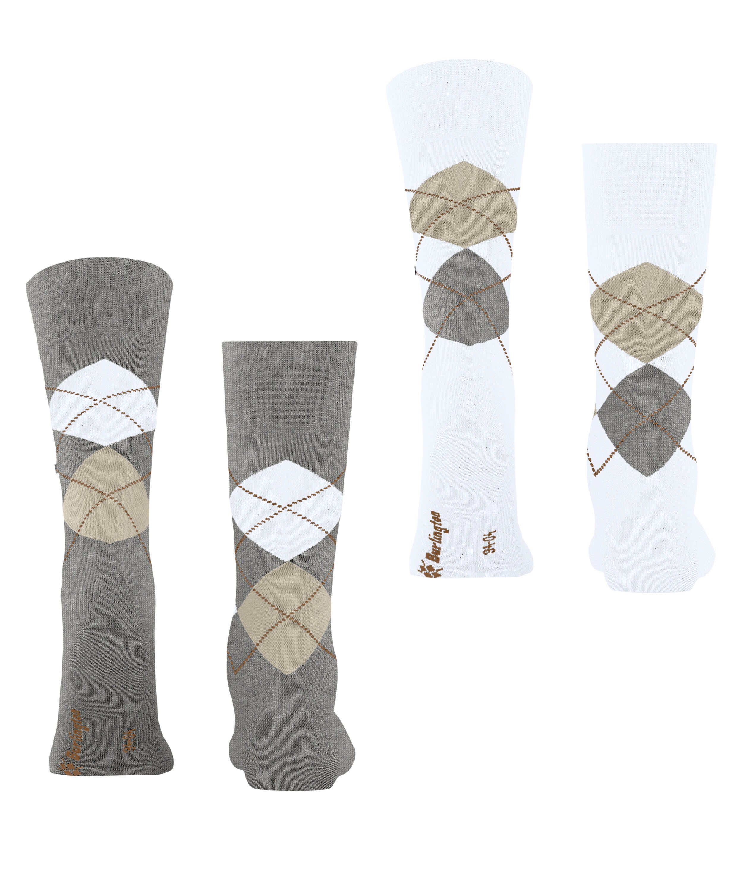 Burlington Socken Everyday Argyle Socken (2-Paar)