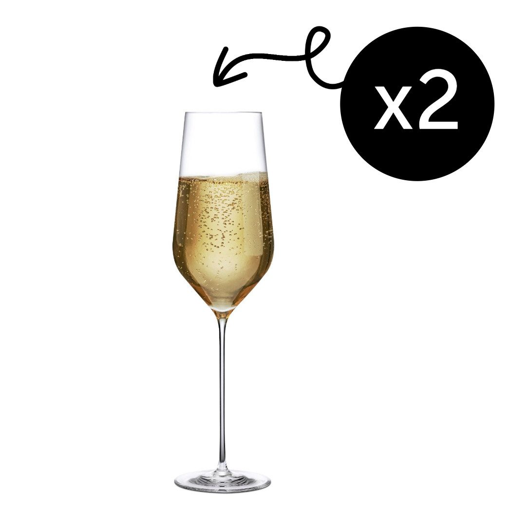 Gläser-Set Stem Zero Trio Champagnerglas