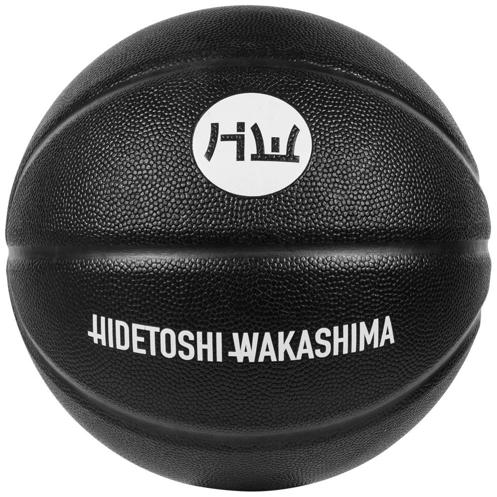HIDETOSHI WAKASHIMA Basketball HIDETOSHI WAKASHIMA "All Black" Premium Basketball, Butylblase für hochwertige Formbeständigkeit