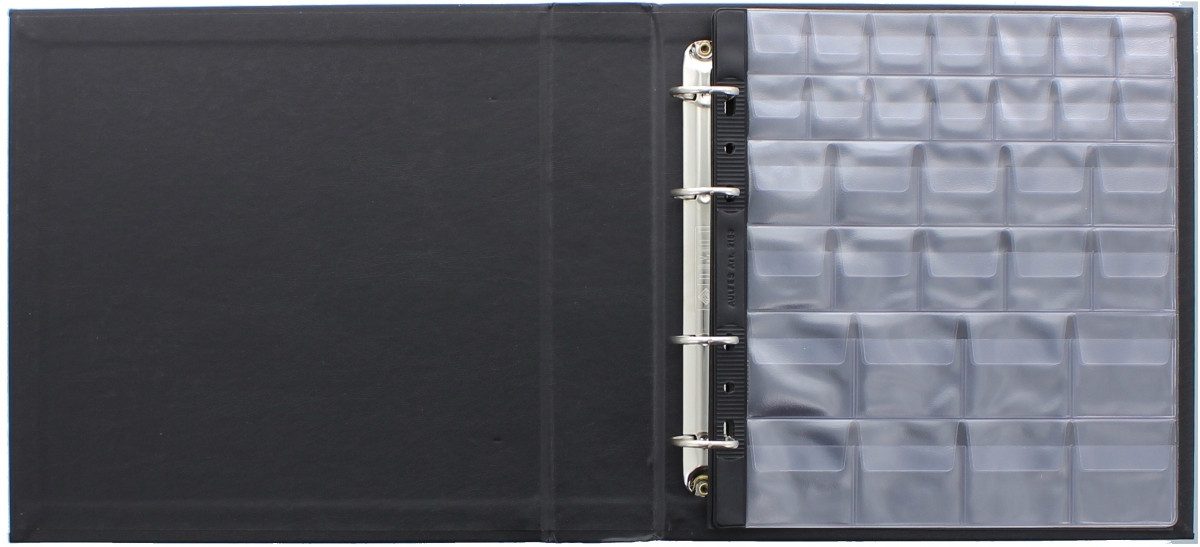 Fotoalbum Münzalbum 25x24,5 cm Baladek schwarz