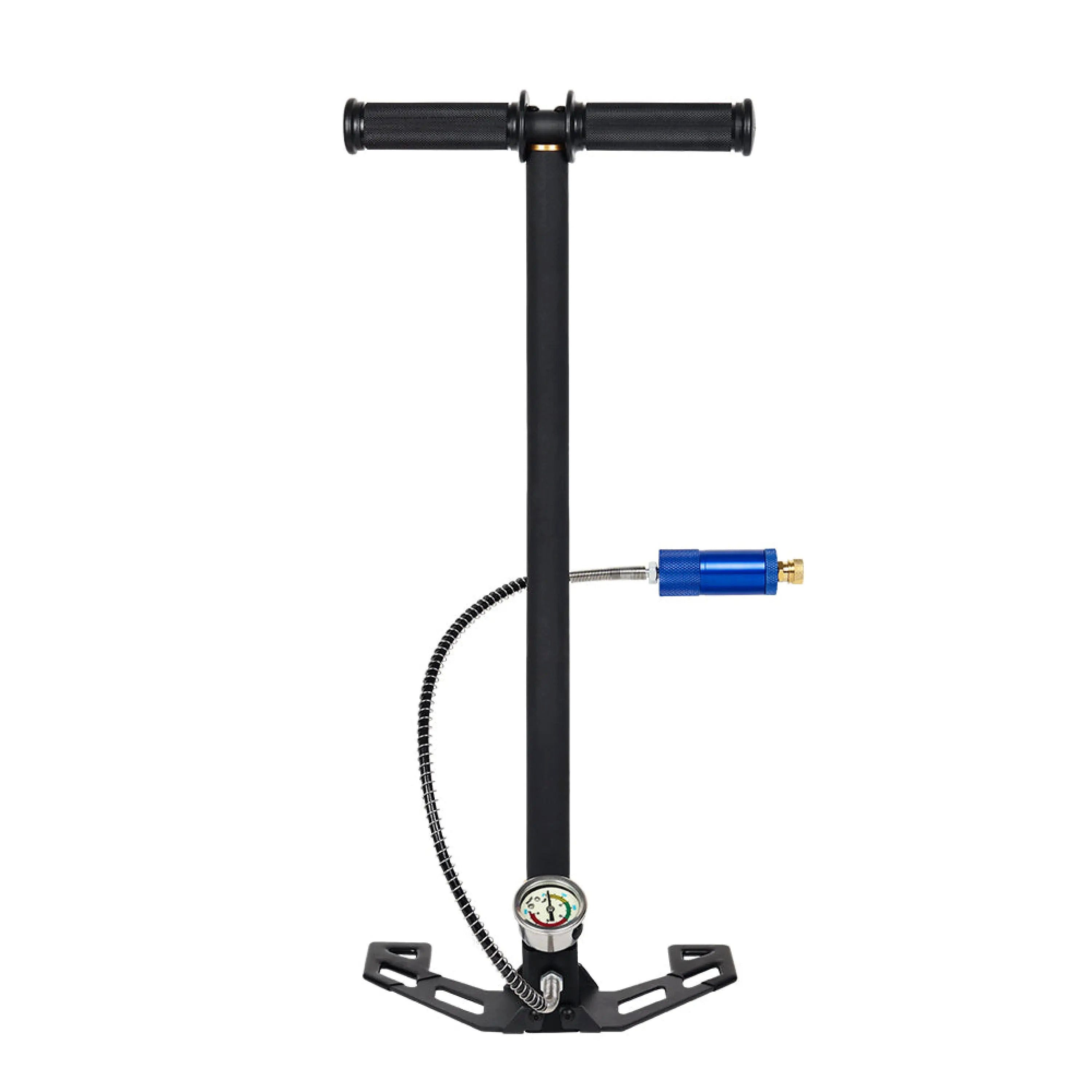 Sport-Knight® Hochdruckpumpe Hochdruckpumpe mit Manometer, bis 300bar / 30 MPA
