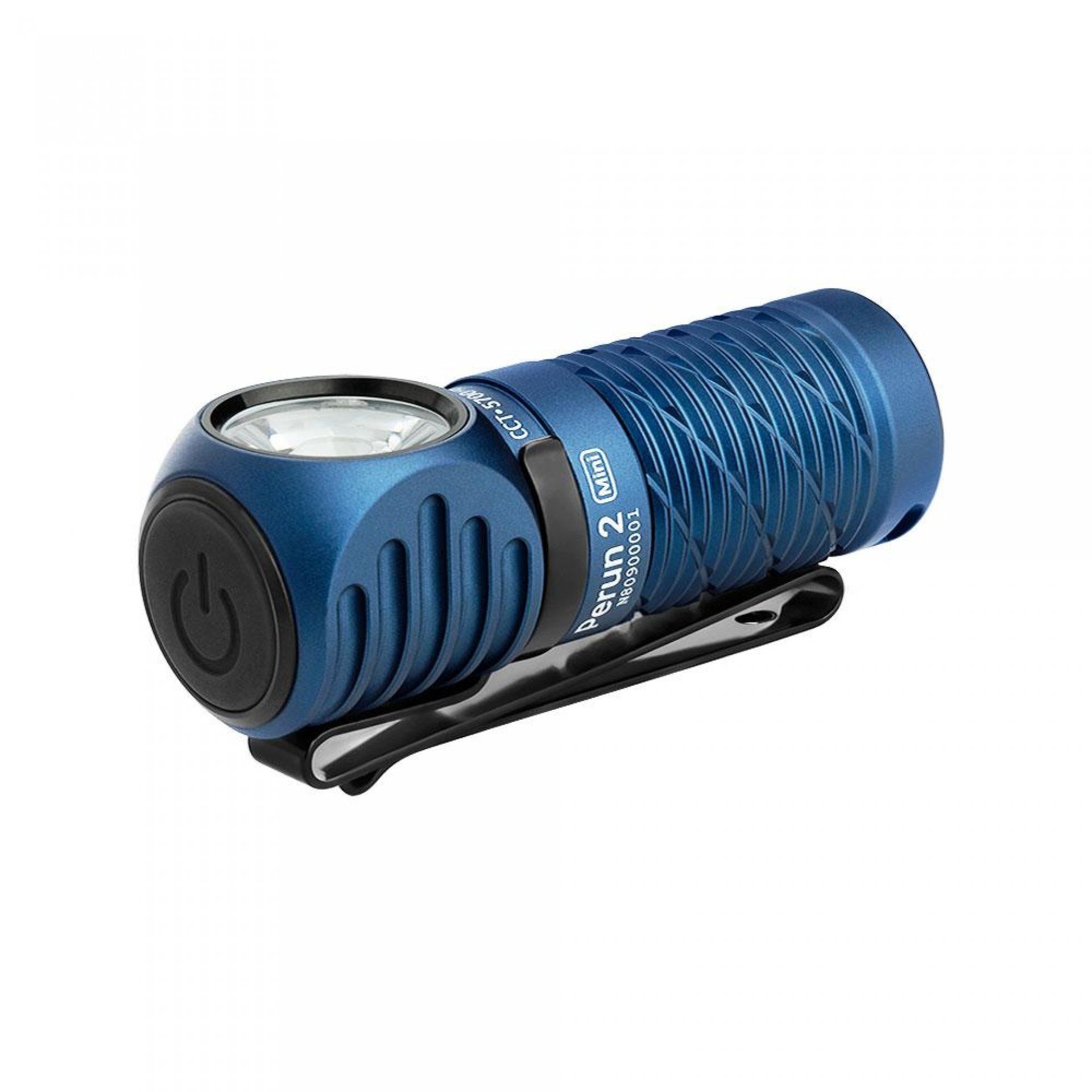 und Mini Olight Midnight Taschenlampe OLIGHT 2 Multifunktionslampe, Nachtläufe, Wandern, IPX8 Campen blue für Perun LED
