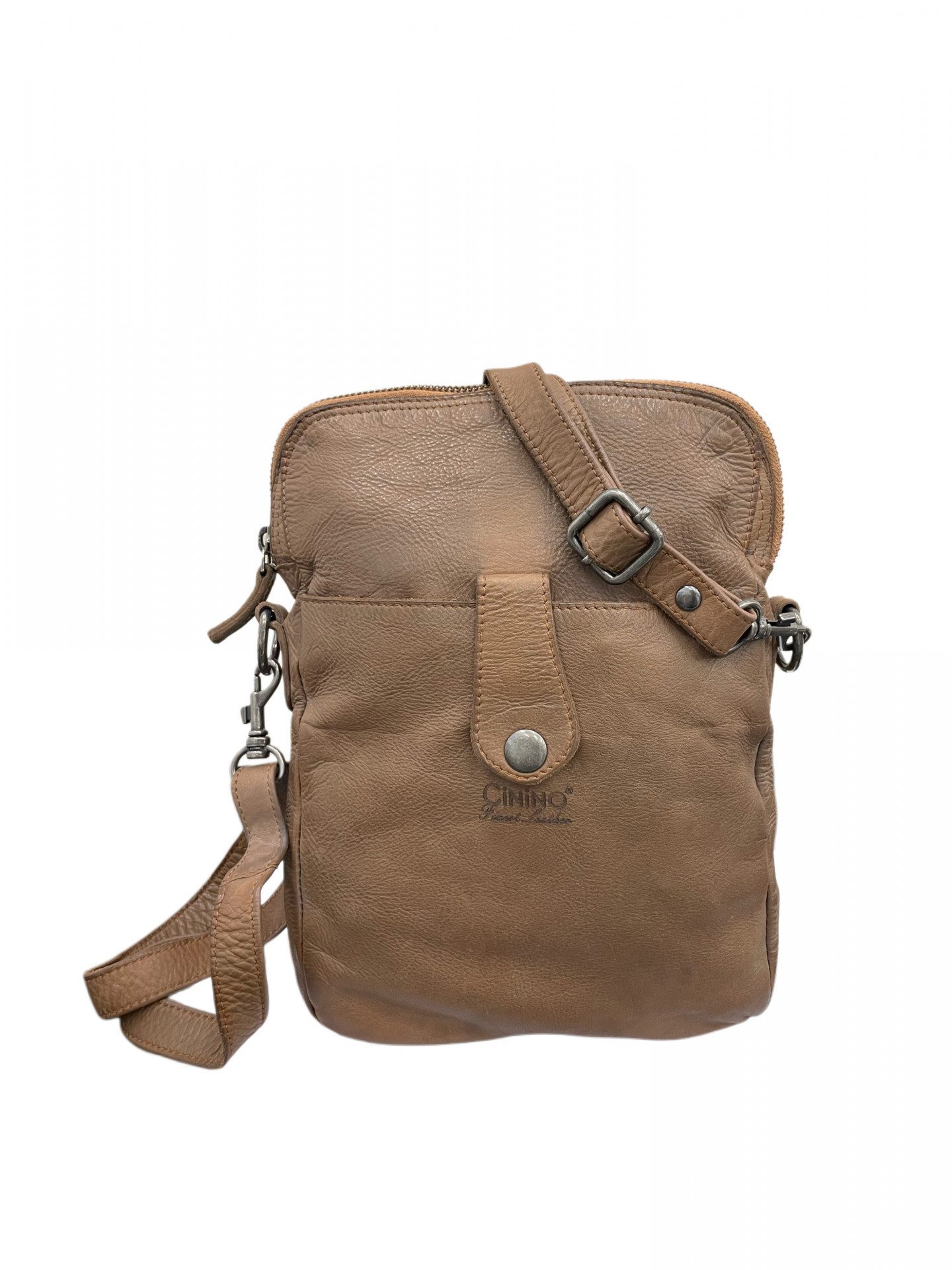 Cinino Handtasche Rubin, Washed Ledertasche Umhängetasche günstig online kaufen