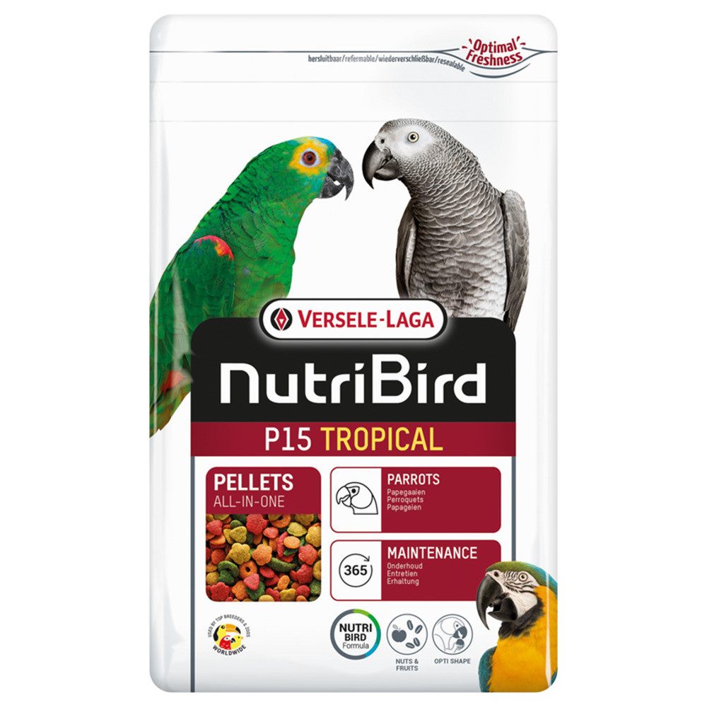Versele-Laga NutriBird P15 Tropical, Trockenfutter für: Vogel