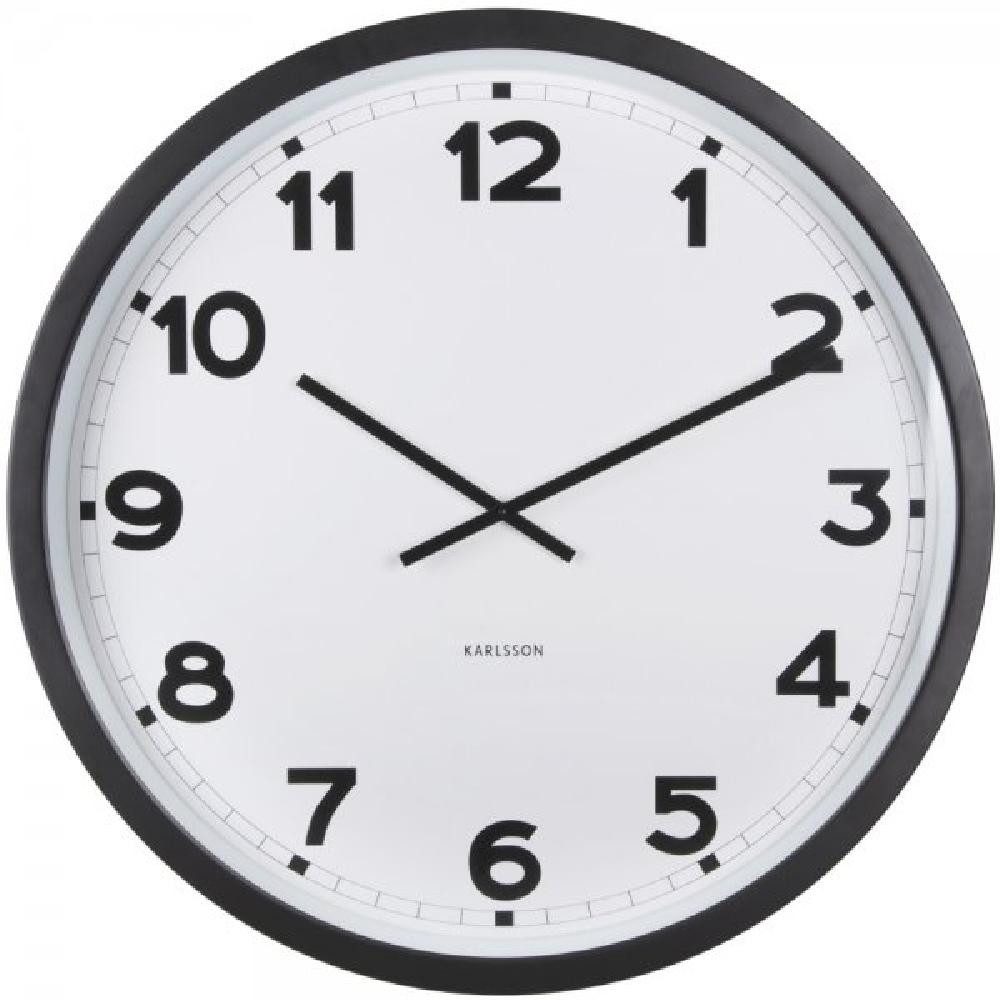Karlsson Uhr Wanduhr New Classic XL White (80cm)