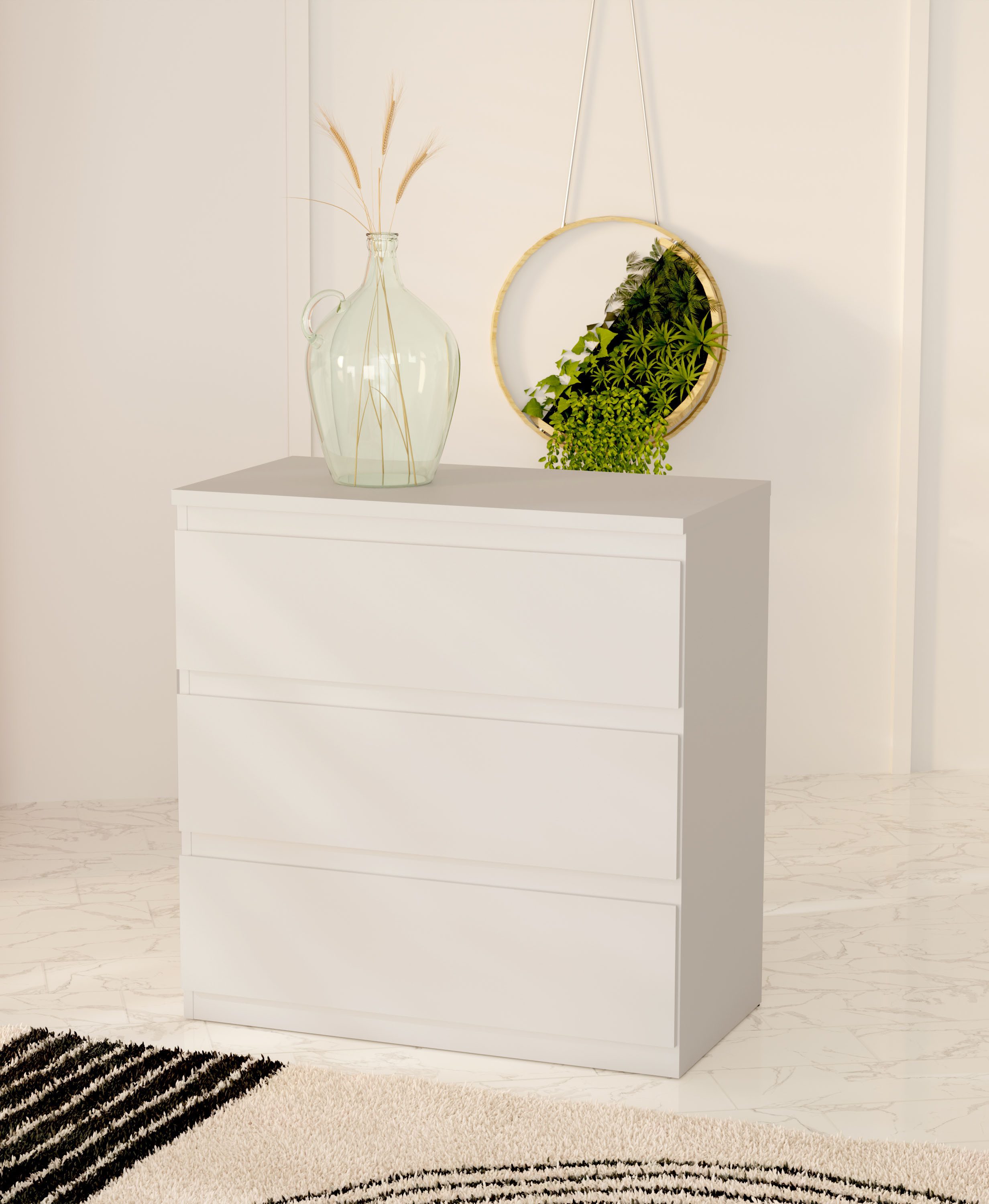 FORTE Kommode EDMORE, Kommode, Breite ca. 78 cm