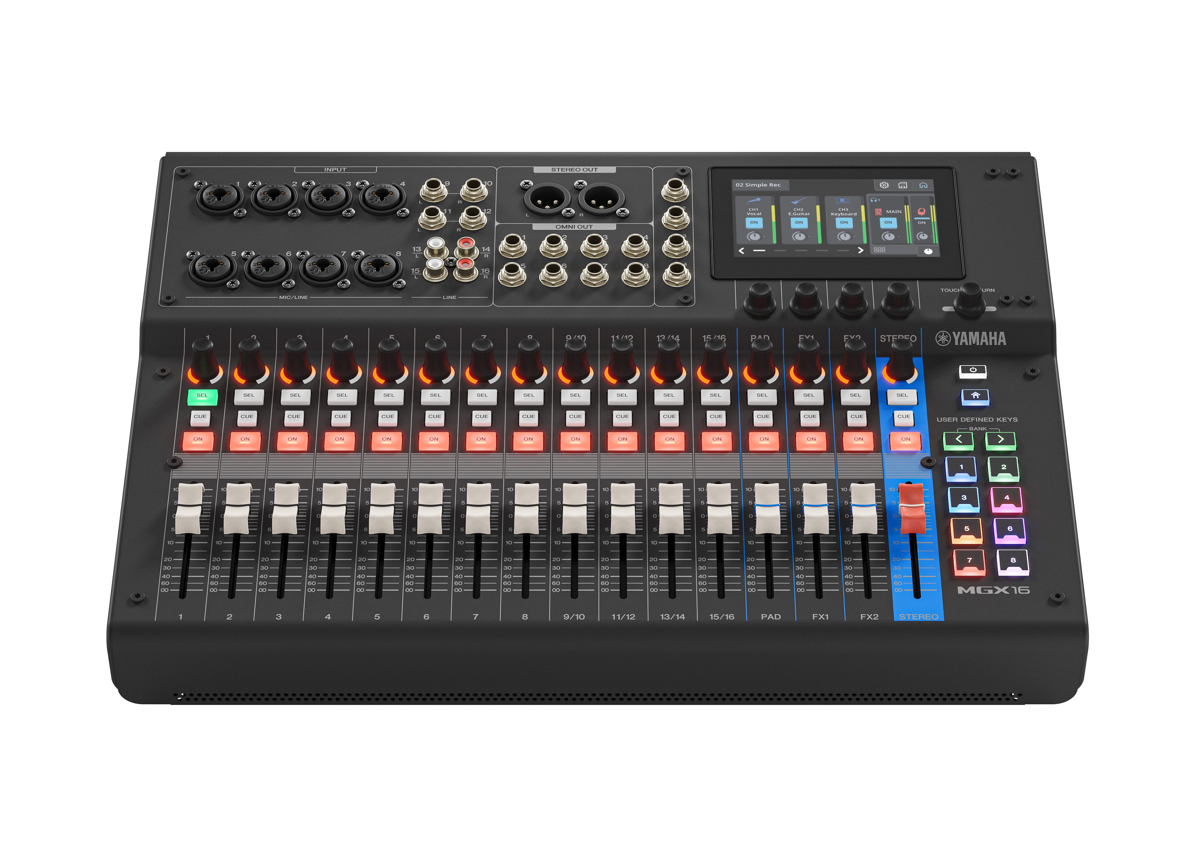 Yamaha Mischpult Yamaha MGX16 schwarz